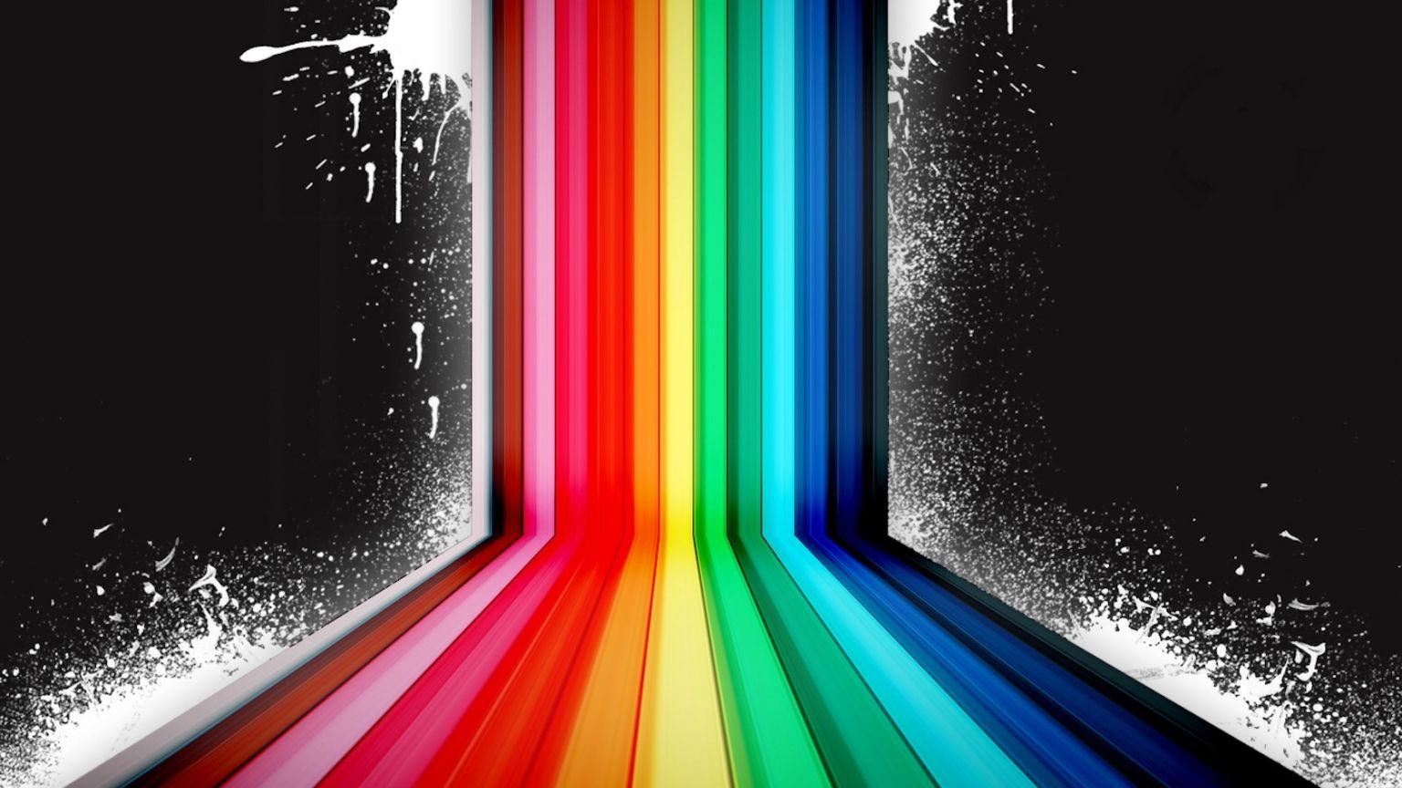 Dark Rainbow Wallpapers - Top Free Dark Rainbow Backgrounds - WallpaperAccess