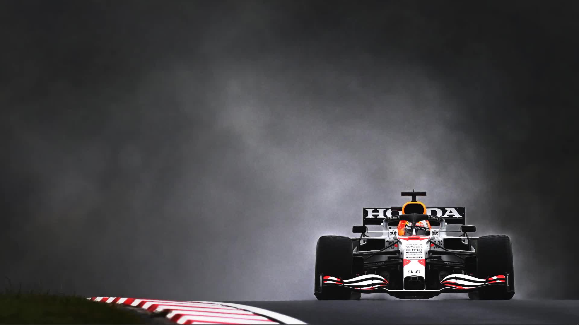 1920x1080 F1 Red Bull White Livery