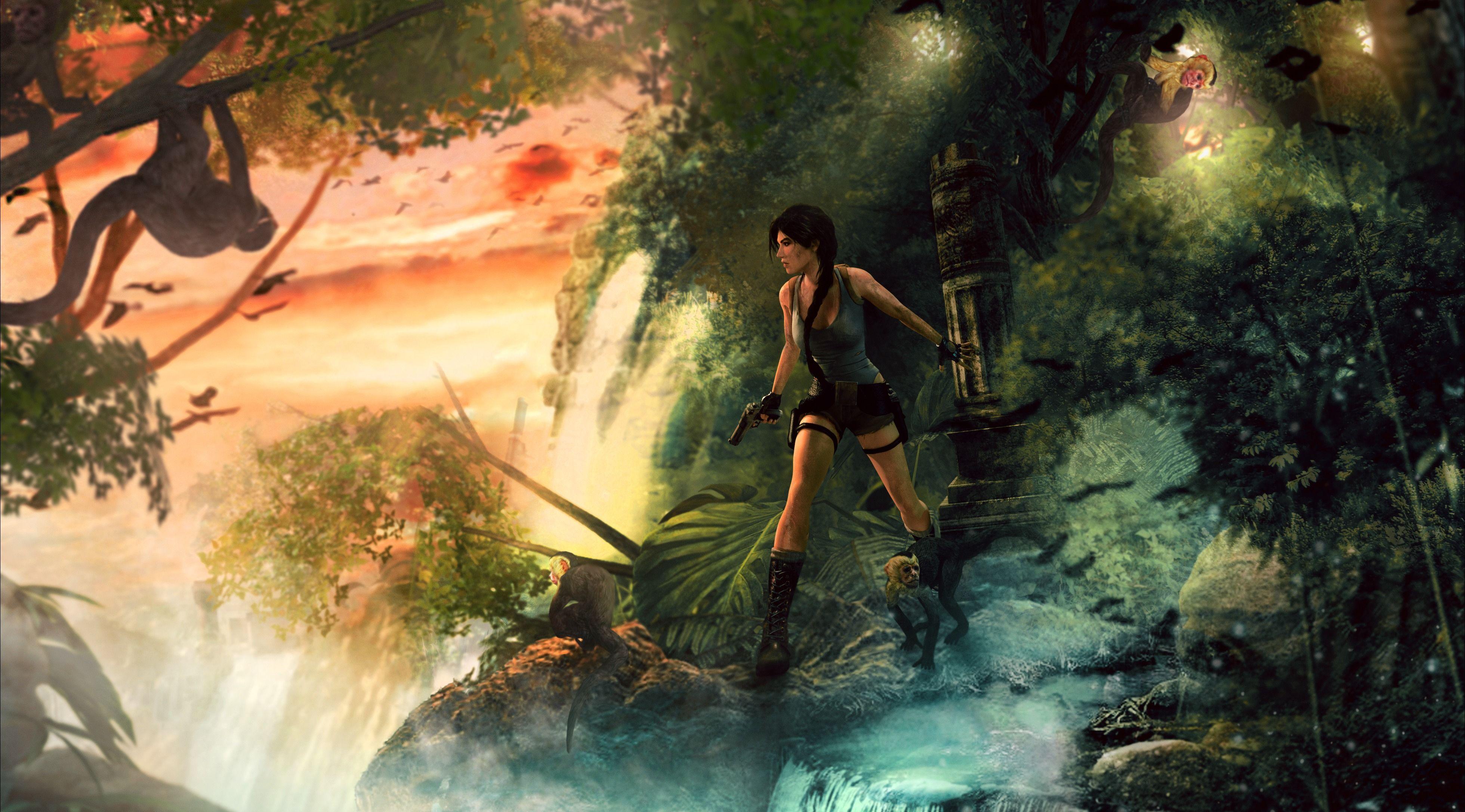 3920x2174 Tomb Raider Underworld Wallpaper 4k Wallpaper