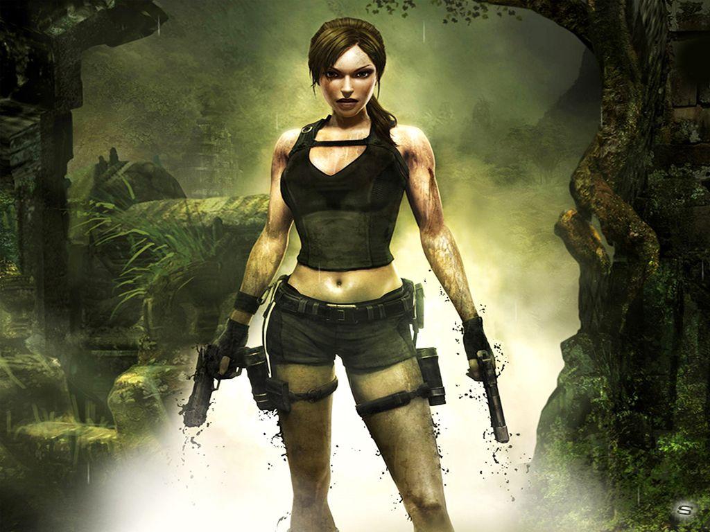 1024x768 Video Game Gallery: Tomb Raider Underworld Wallpaper
