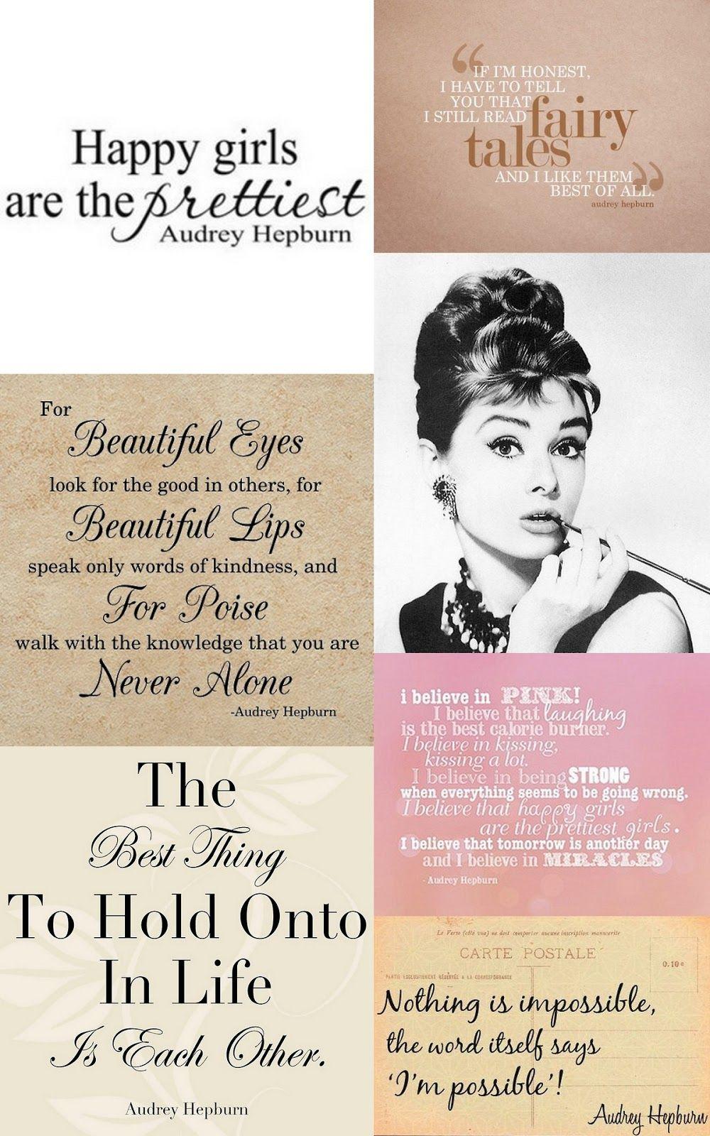 Wallpaper Lockscreen Wallpaper Audrey Hepburn Quotes - Here you can ...