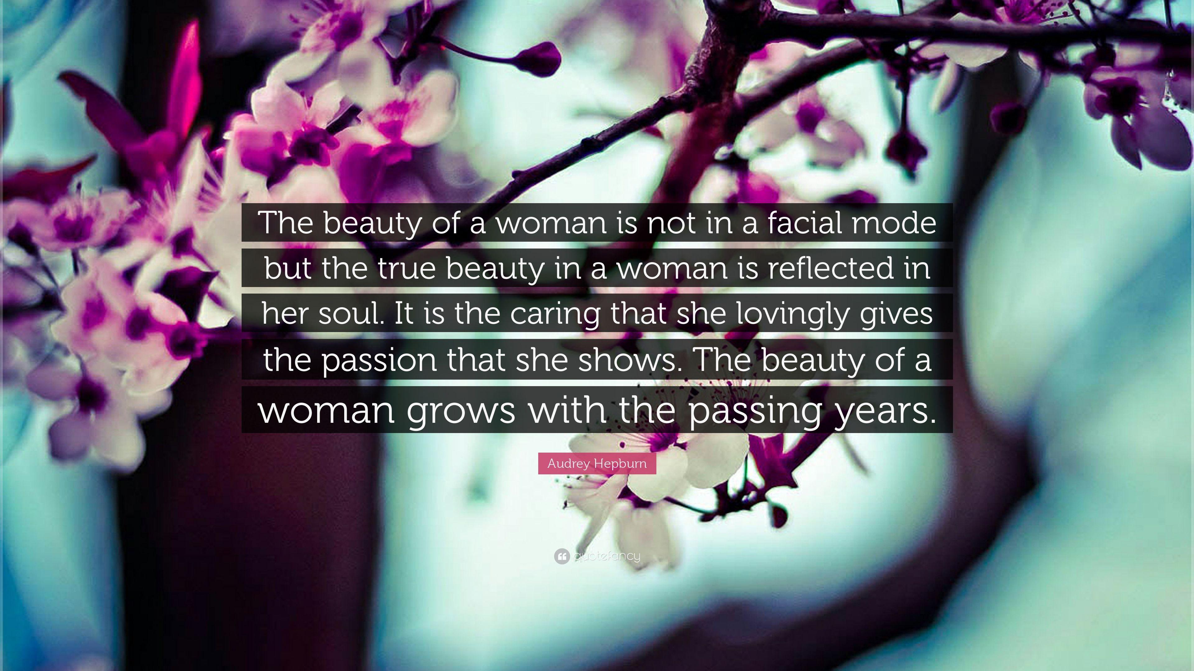 3840x2160 Audrey Hepburn Quote: “The beauty of a woman is not in a facial mode but the true beauty in a woman is reflected in her soul. It is the caring .” 12