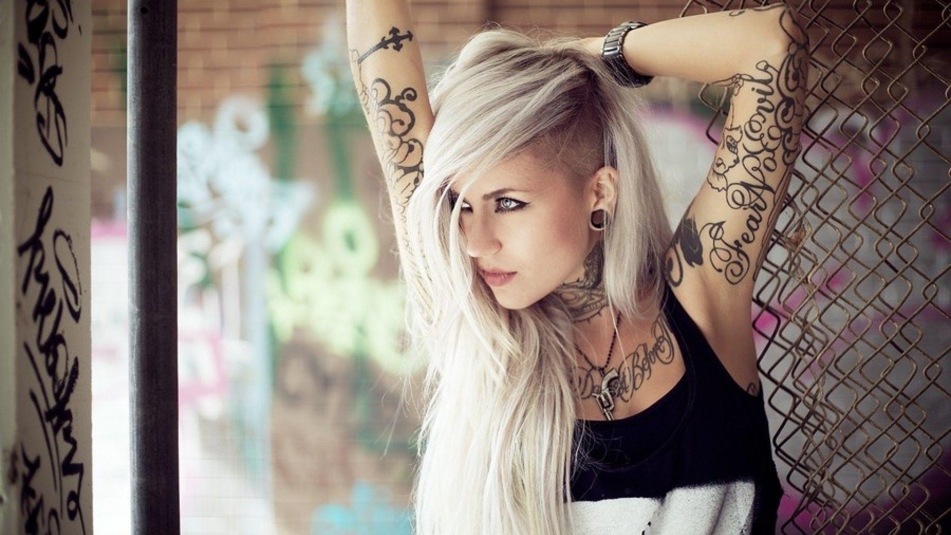 1920x1080 Inked Girls Wallpaper