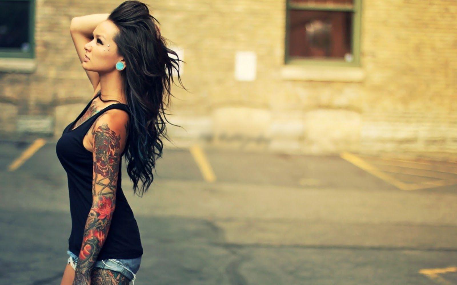 1600x1000 Inked Girls Wallpaper