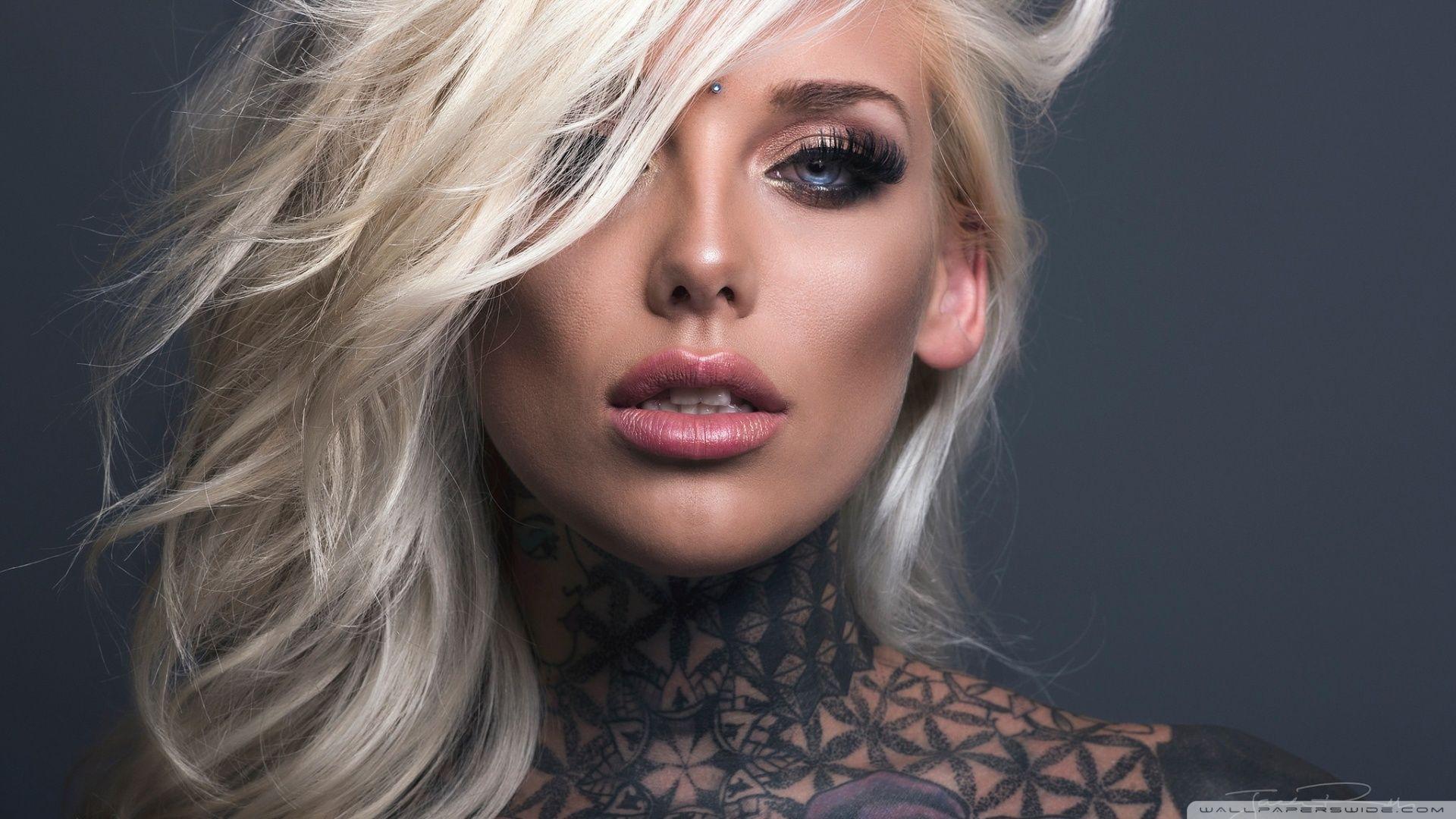 1920x1080 Girl with Tattoo Ultra HD Desktop Background Wallpaper for 4K UHD