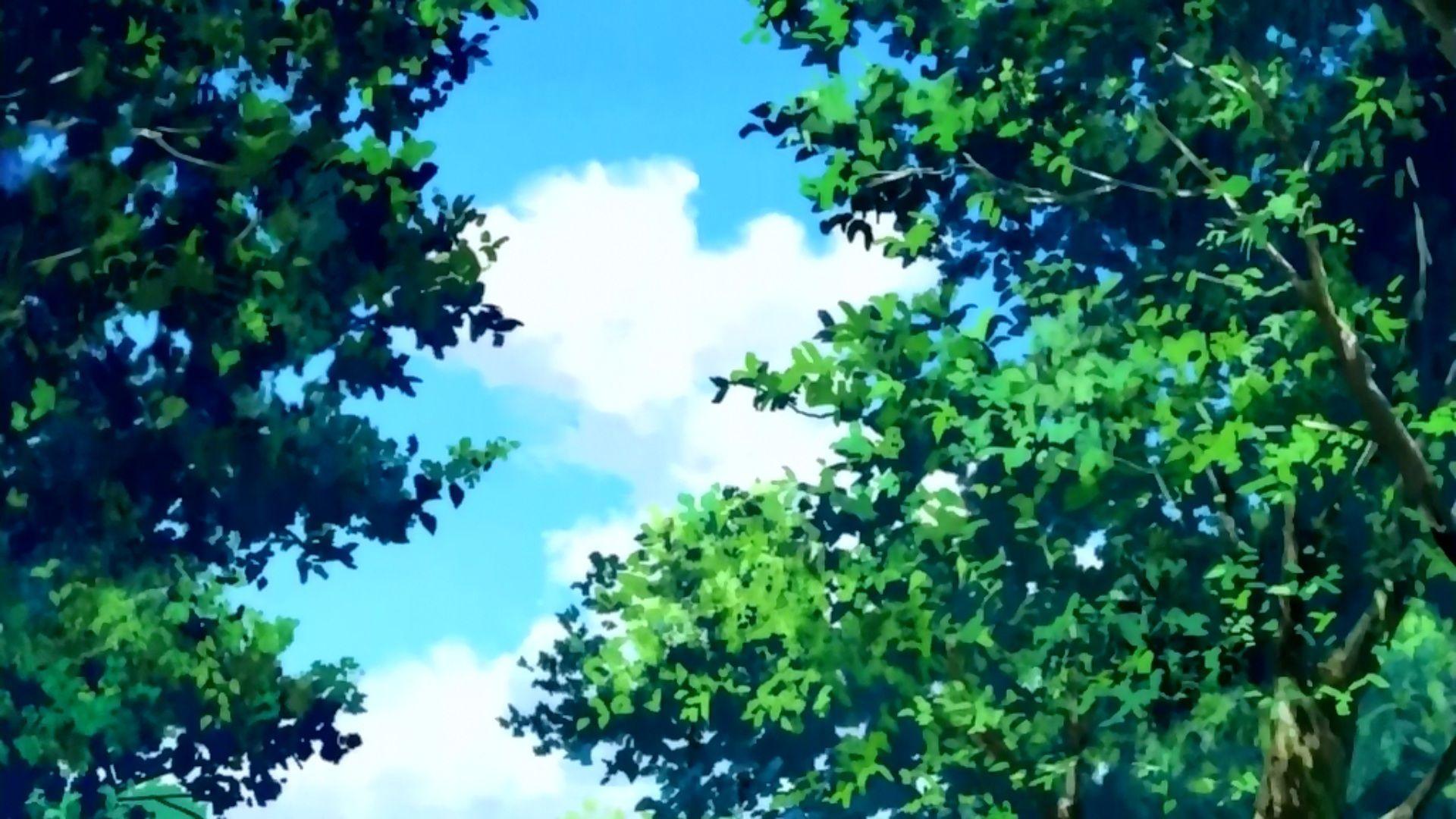 1920x1080 Anime Scenery Wallpaper