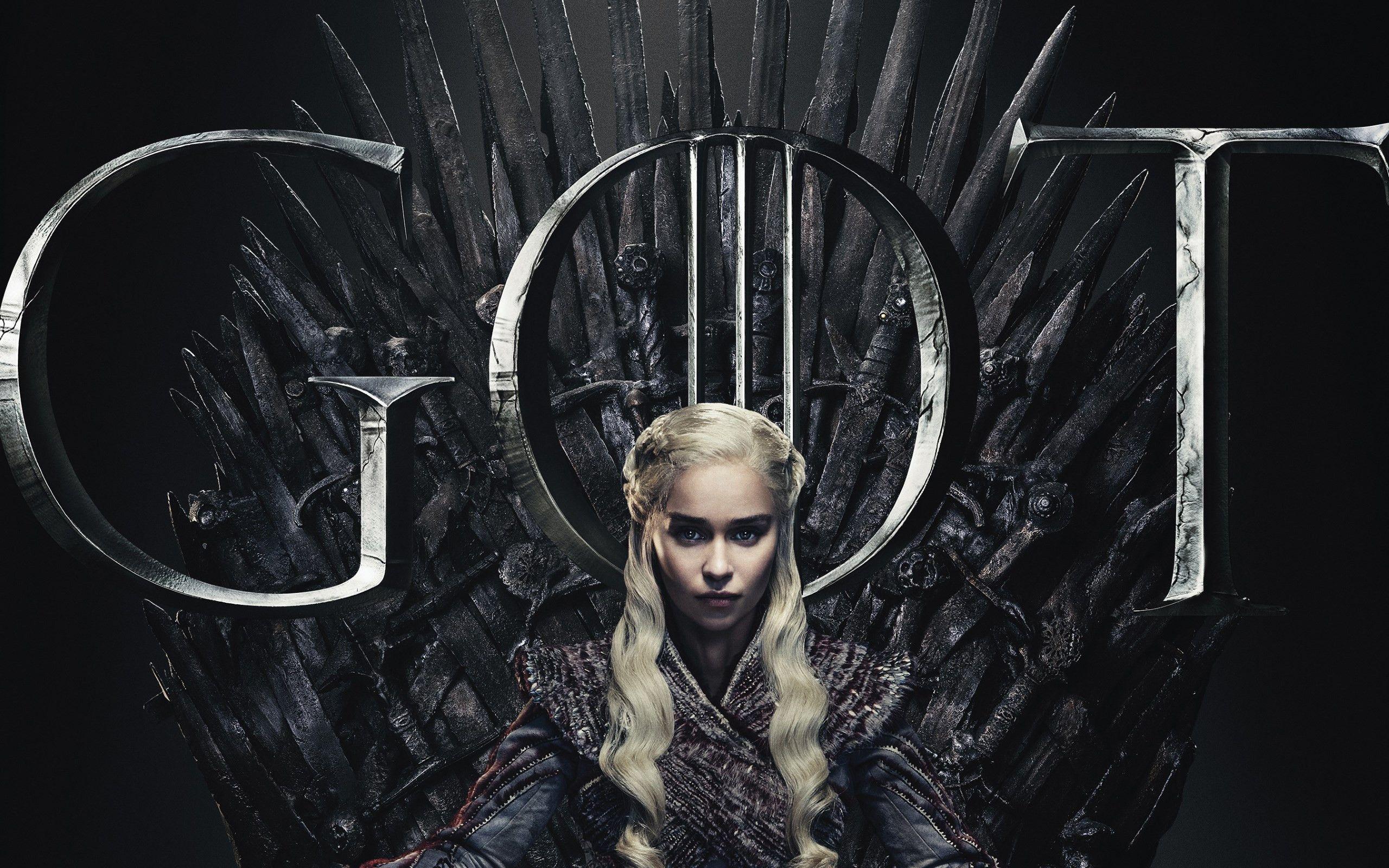 2560x1600 Download wallpaper: GOT 8 Daenerys Targaryen poster 2560x1600