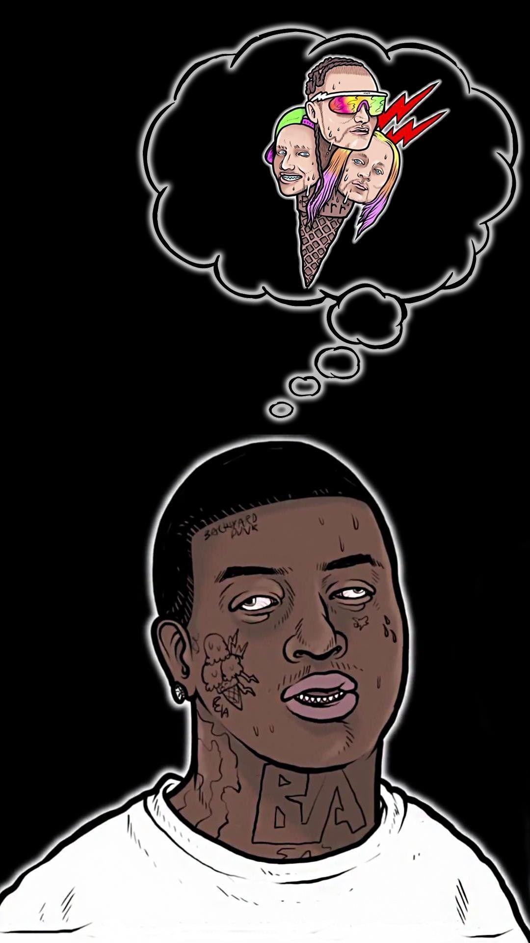 Gucci Mane Cartoon Wallpapers - Top Free Gucci Mane Cartoon Backgrounds
