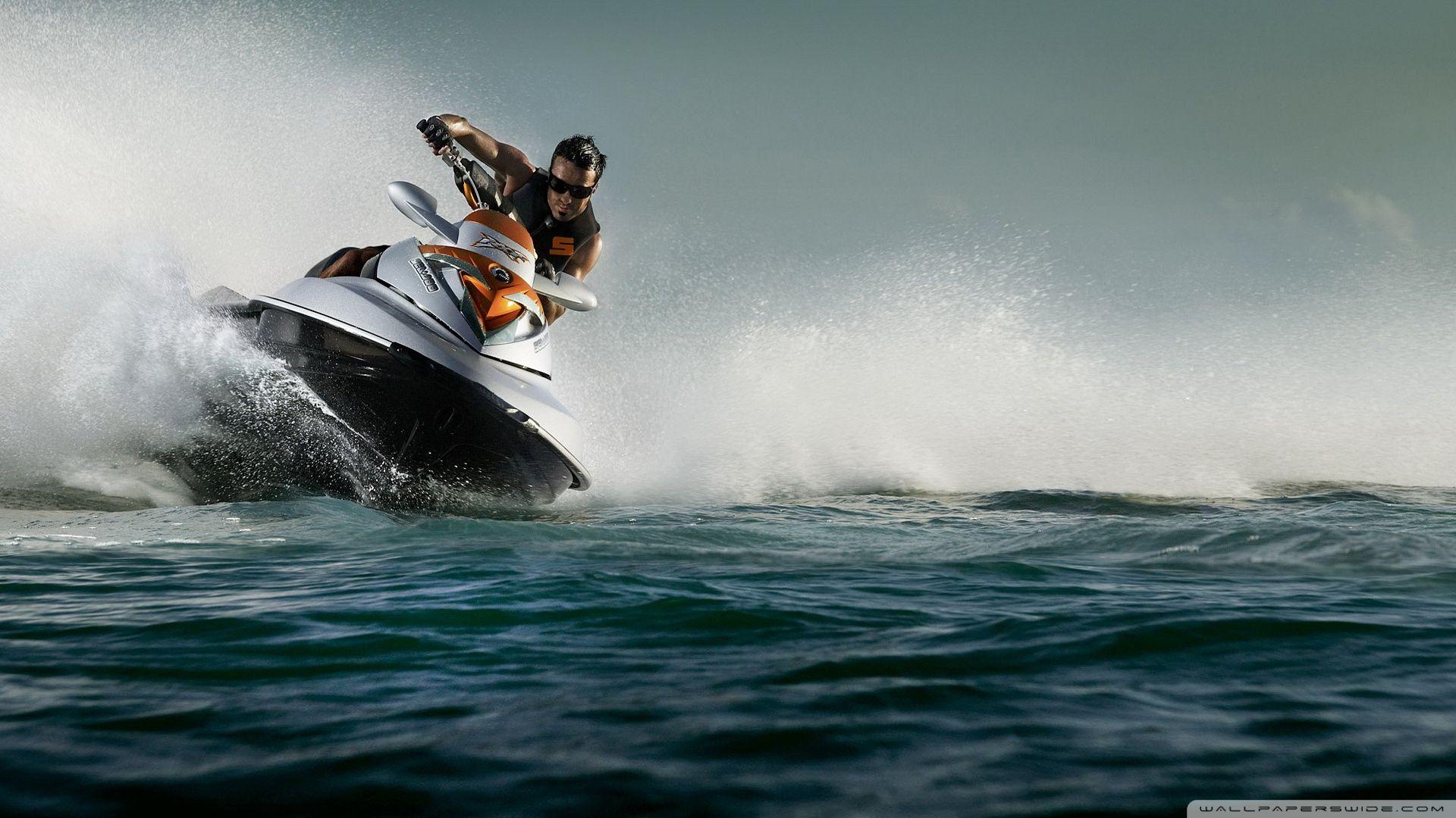 1920x1080 Jet Ski Ultra HD Desktop Background Wallpaper for 4K UHD TV