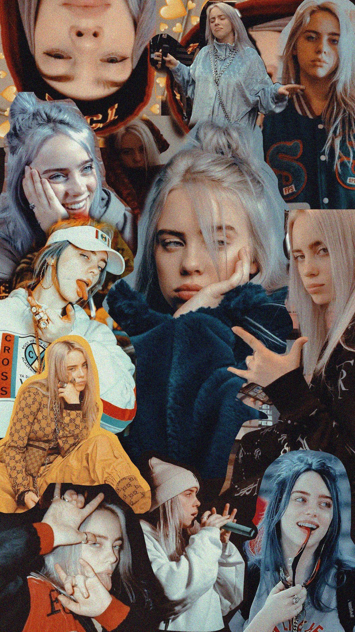 Billie Eilish Collage Wallpapers - Top Những Hình Ảnh Đẹp