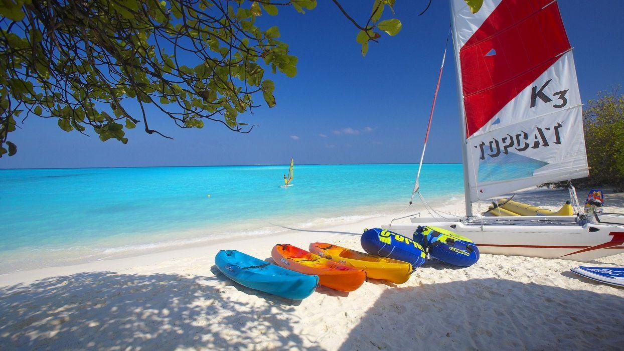 1244x700 Swimming travel water skiing resort blue skies sea beaches