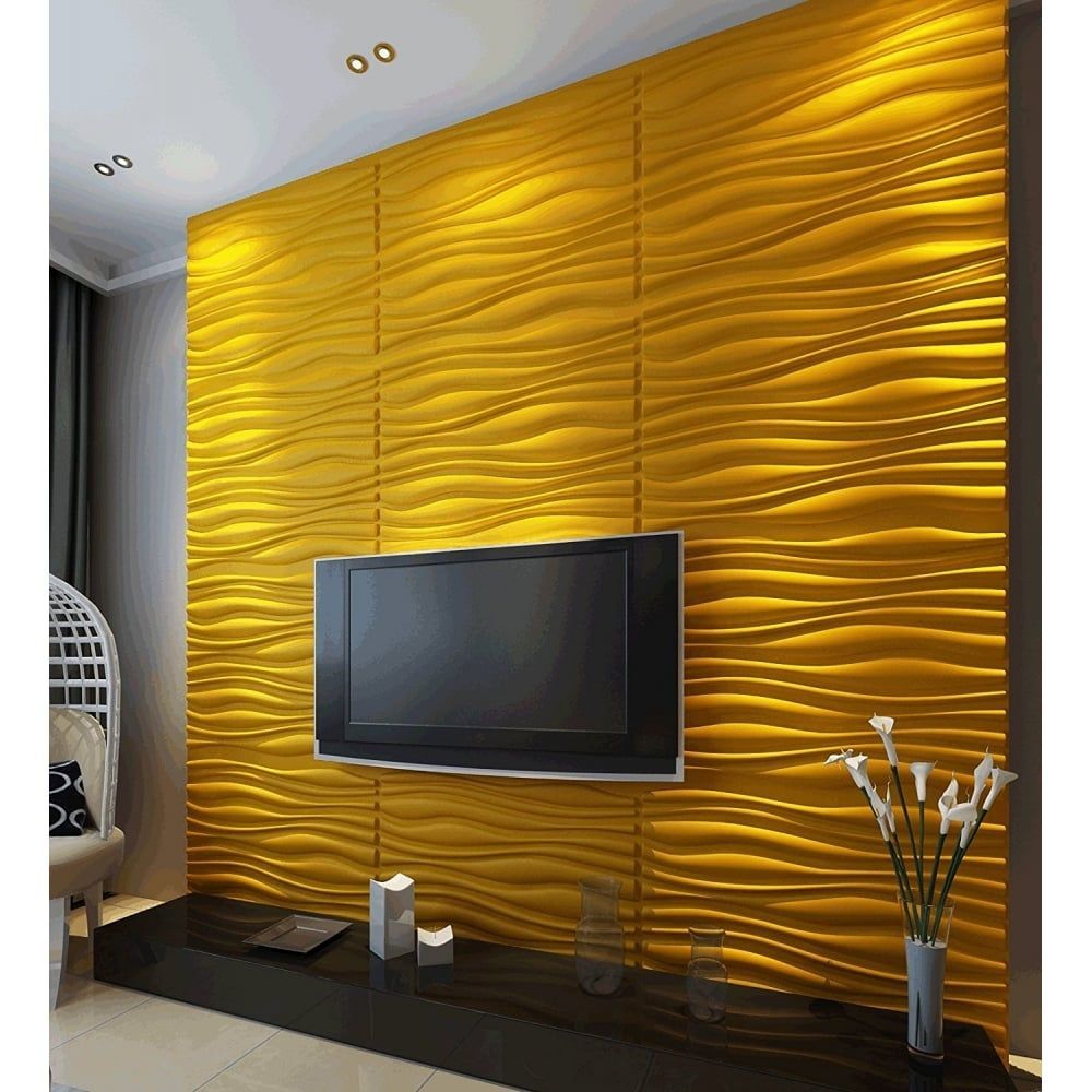 1000x1000 Natural Bamboo 3D Wall panel Decorative Wall Ceiling Tiles Cladding Wallpaper Inrede & Office from On1shelf UK