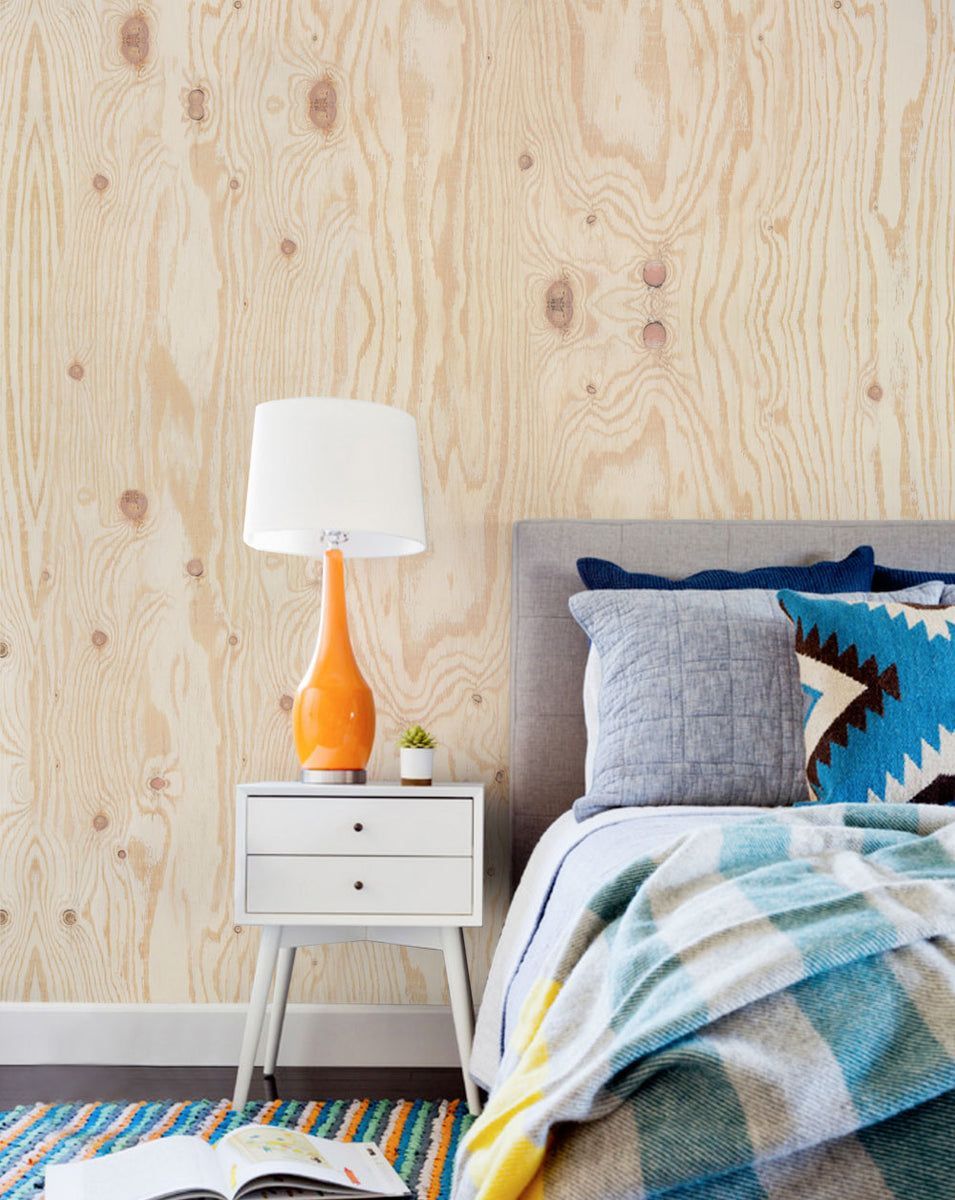 955x1200 Plywood Accent Mural Wall Art Wallpaper