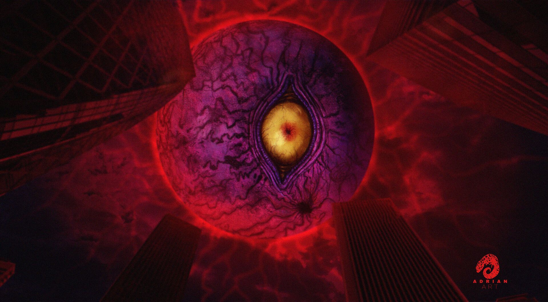 1920x1057 Hellstar Remina (Junji Ito) Fanart