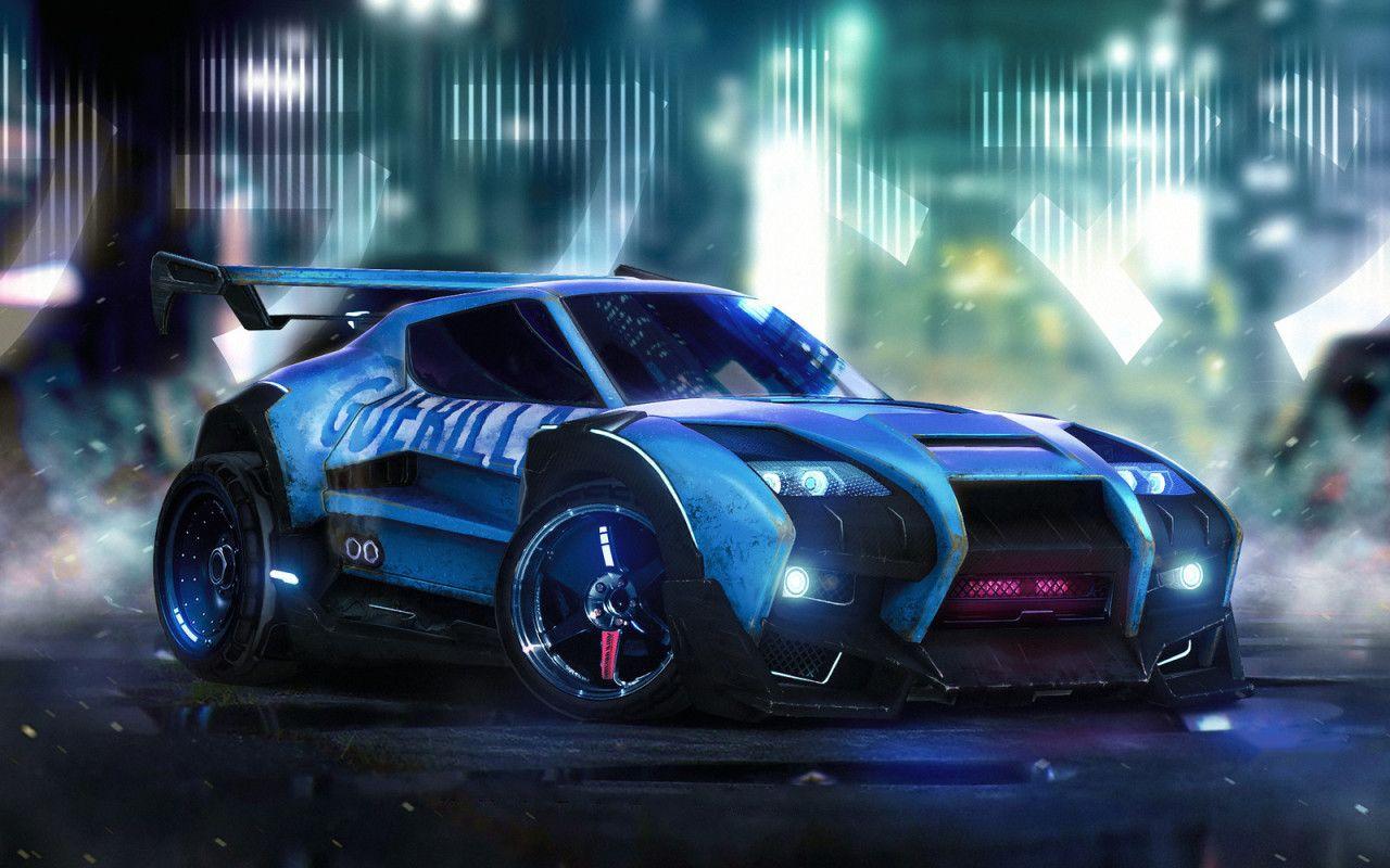 1280x800 Rocket League Car Artwork 720P HD 4k Wallpaper, Image
