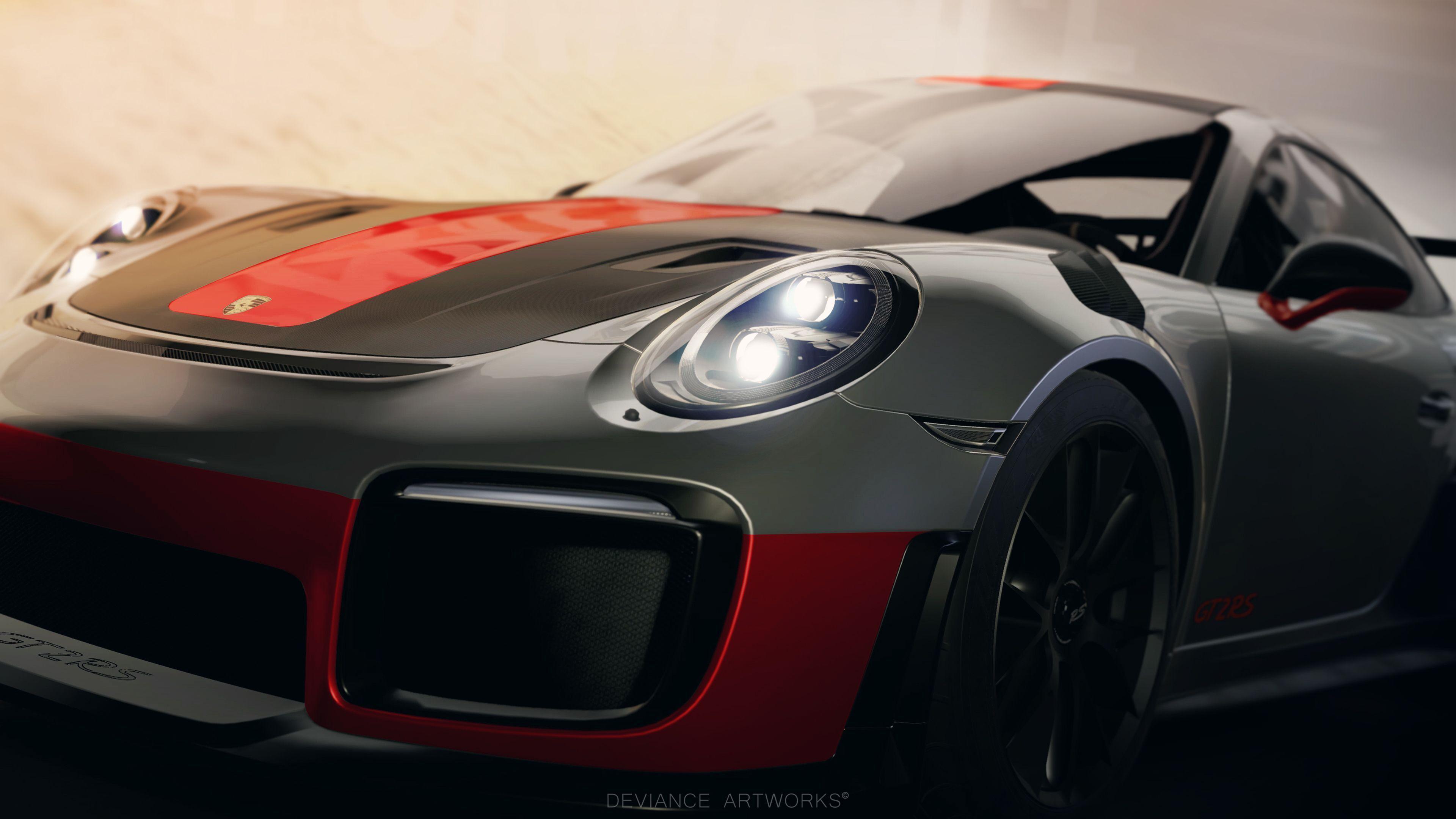 3840x2160 Porsche 911 GT2 RS Forza Motorsport 7 Wallpaper. HD Car