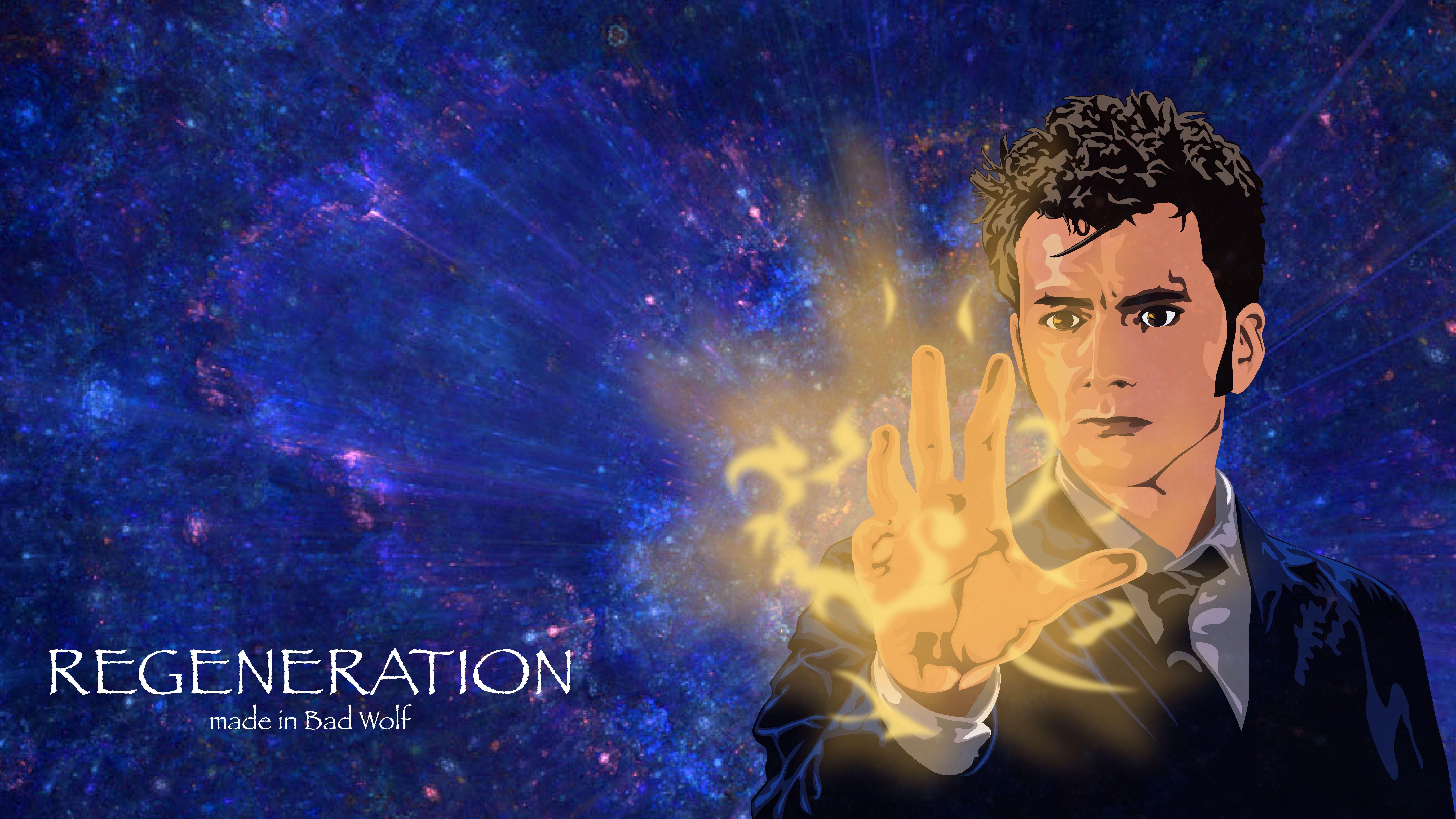 8000x4500 Doctor Who, Bad Wolf, David Tennant, Tenth Doctor Wallpaper HD