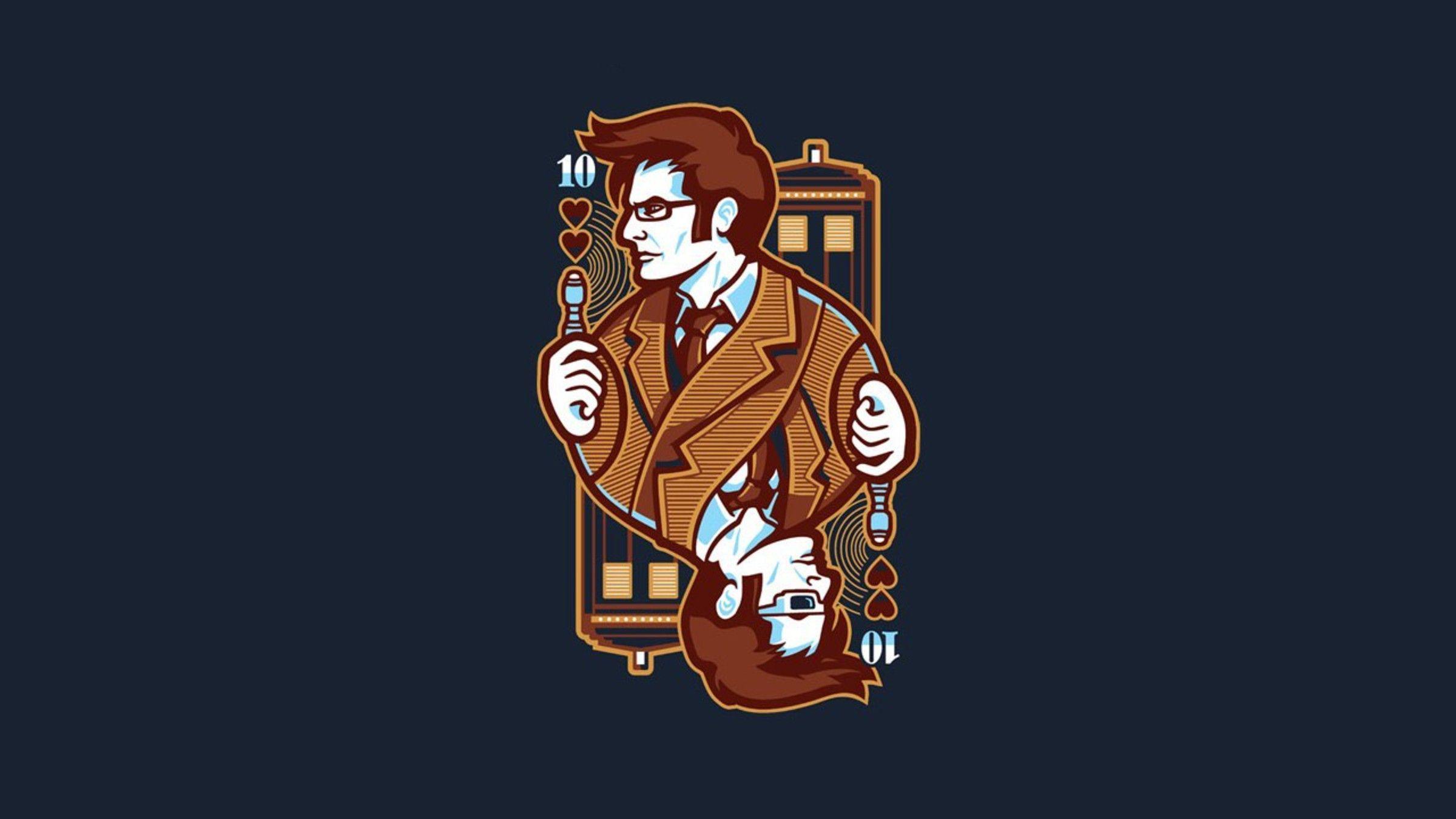 2400x1350 Cards Doctor Who Tenth Jack Of Hearts Card Wallpaper Who