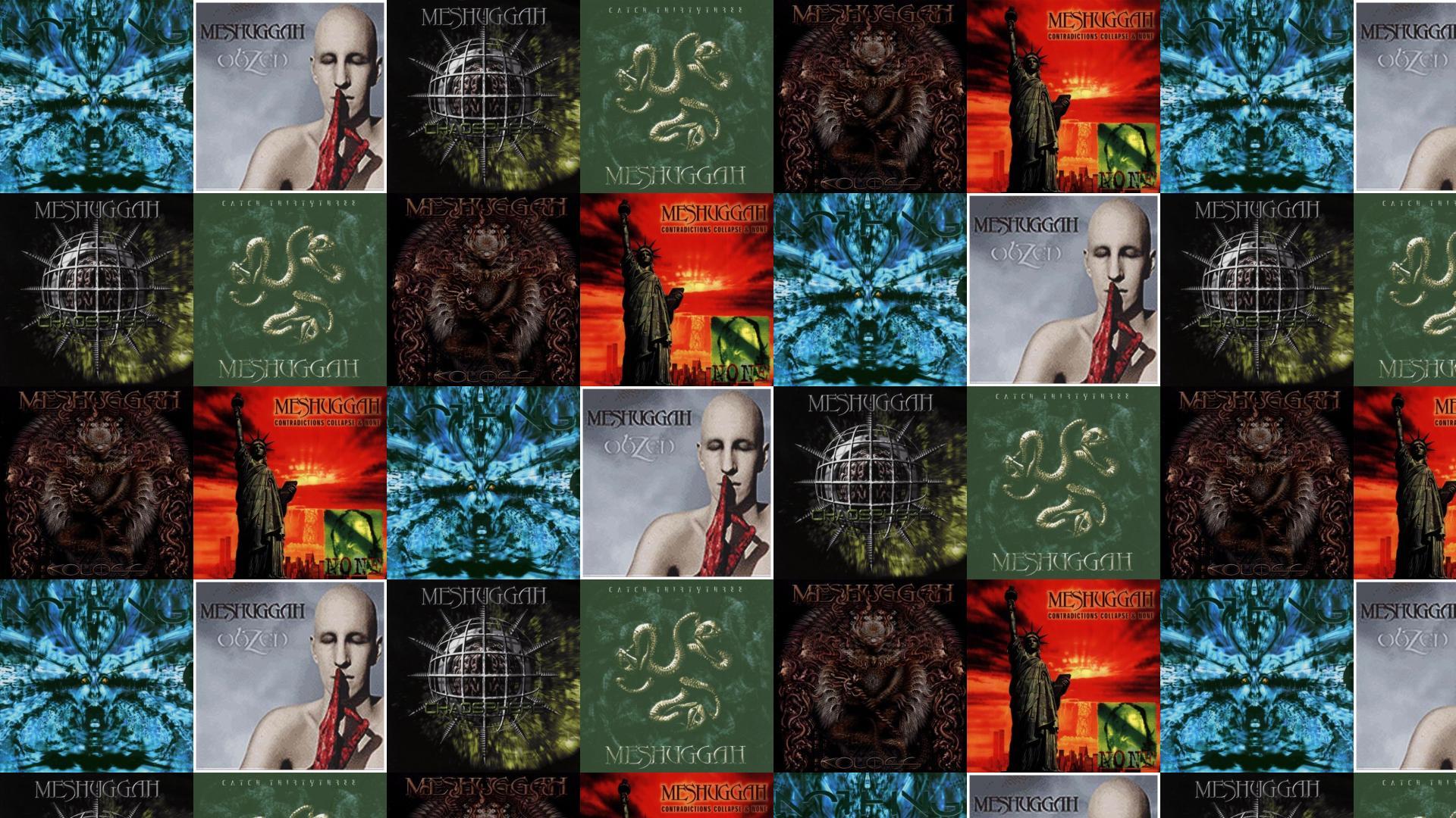 1920x1080 Meshuggah Nothing Obzen Chaosphere Catch 33 Koloss None Wallpaper