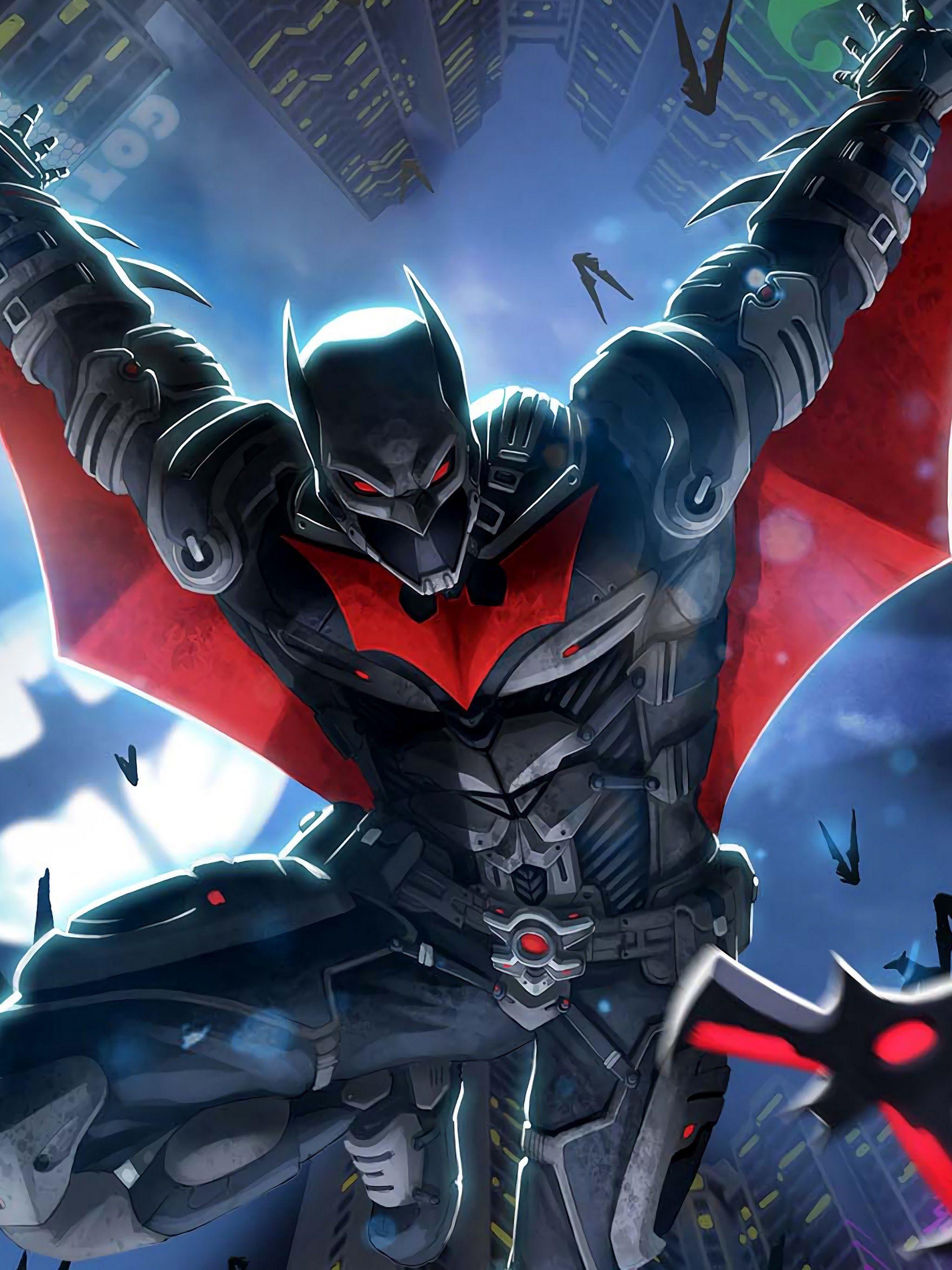 2048x2732 Batman Beyond 4K Wallpaper