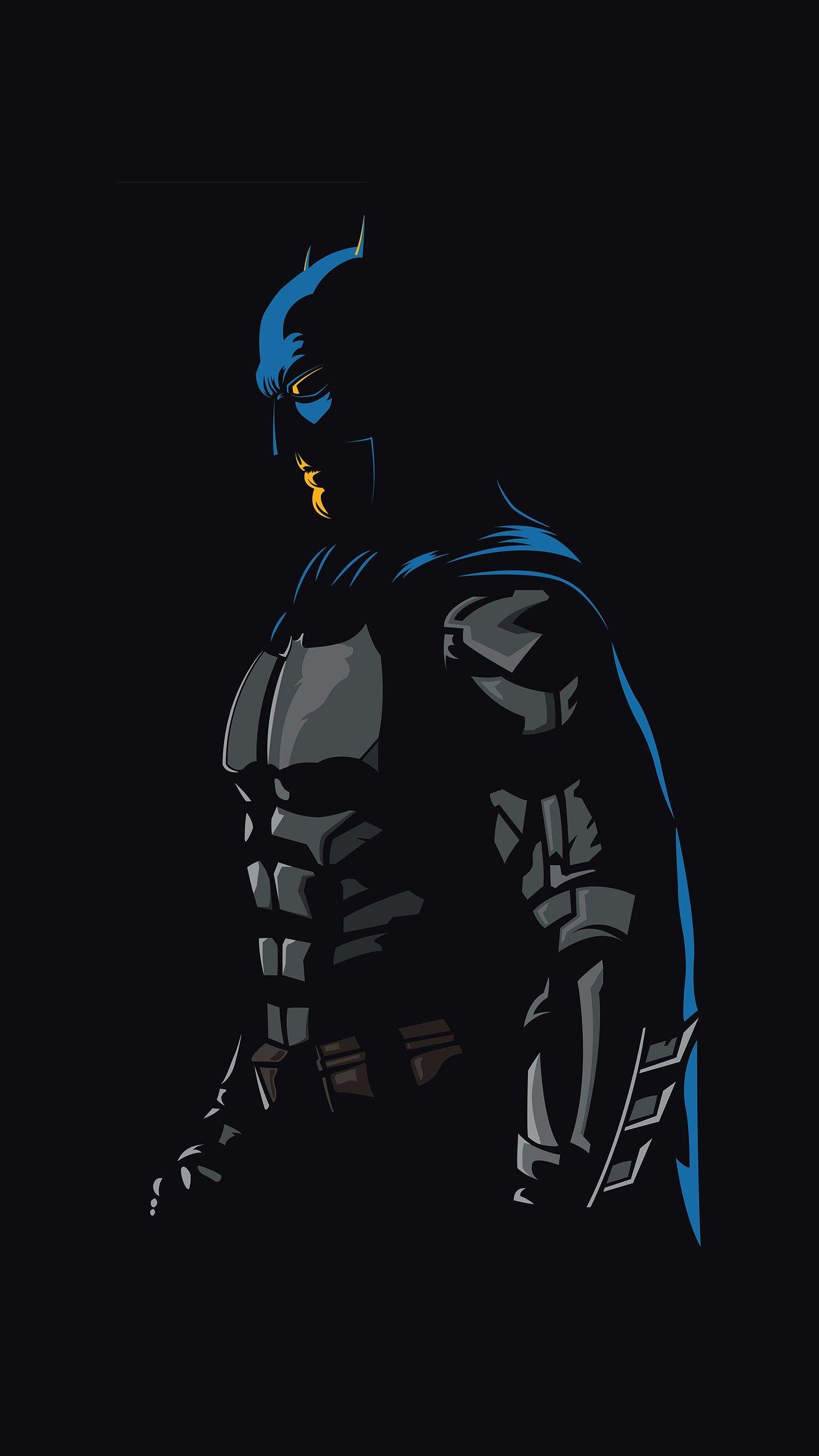 1440x2560 Batman Minimal Artwork 4K 8K Wallpaper