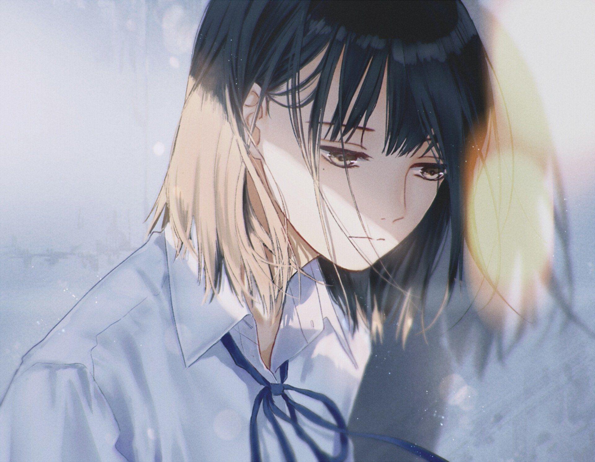Đắm mình trong thế giới anime với hình ảnh Avatar Sad Girl đầy cảm xúc, truyền đạt những thông điệp về tình cảm và sự chia sẻ.