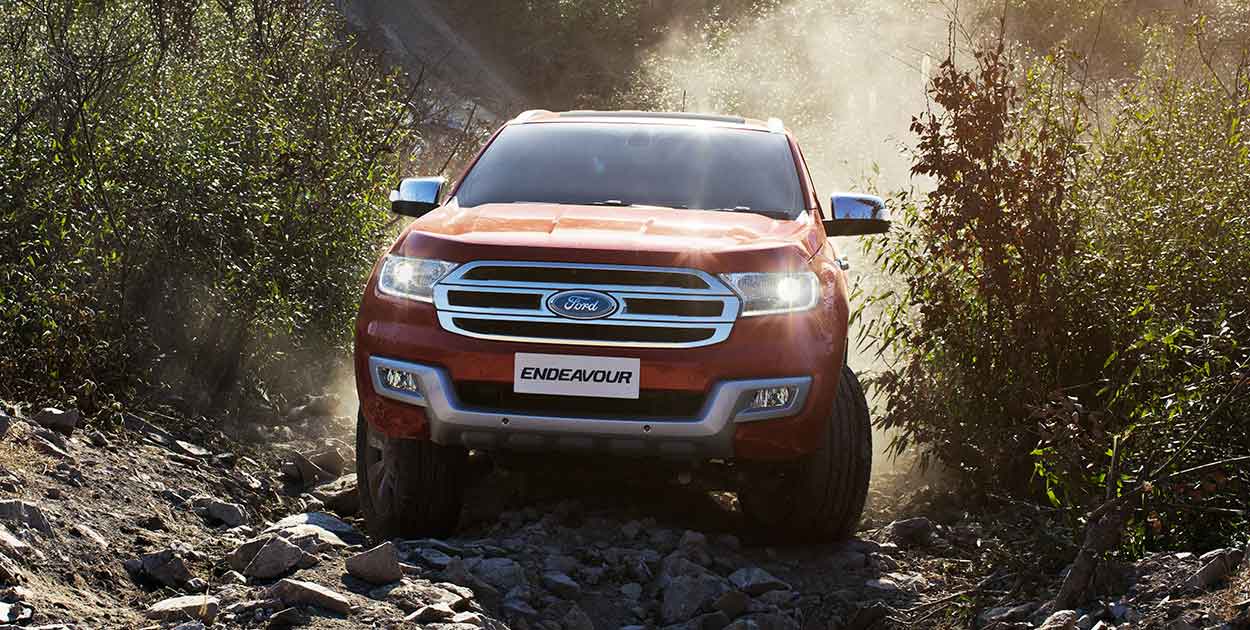 1250x630 Ford Endeavour on on rocky surfaces HD wallpaper