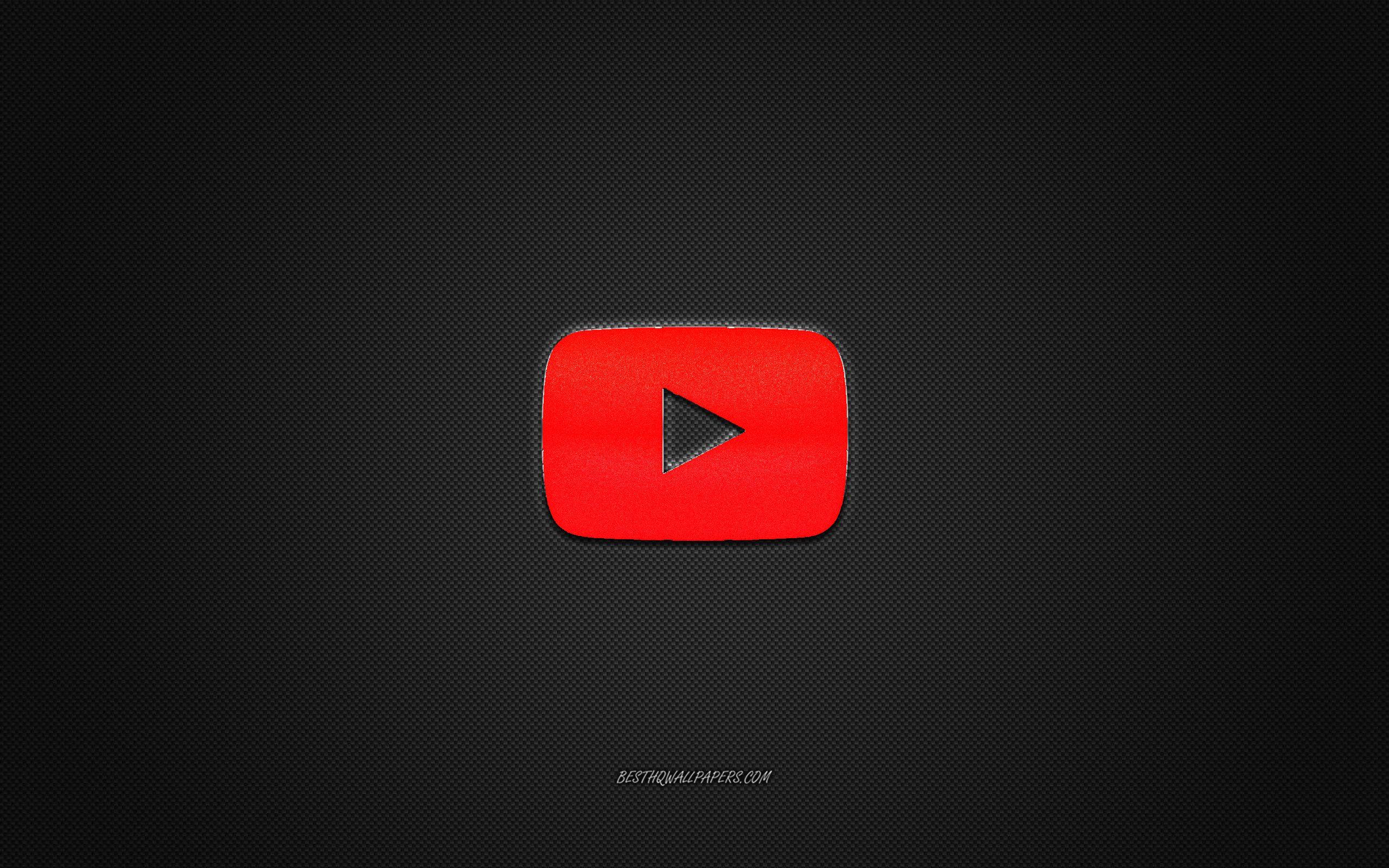 Red Aesthetic Youtube Logo