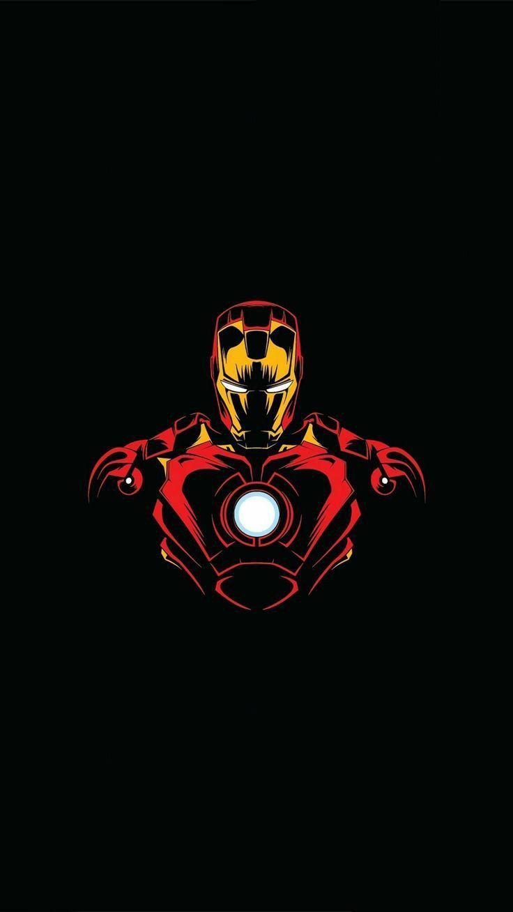736x1308 Iron Man Drawing Wallpaper