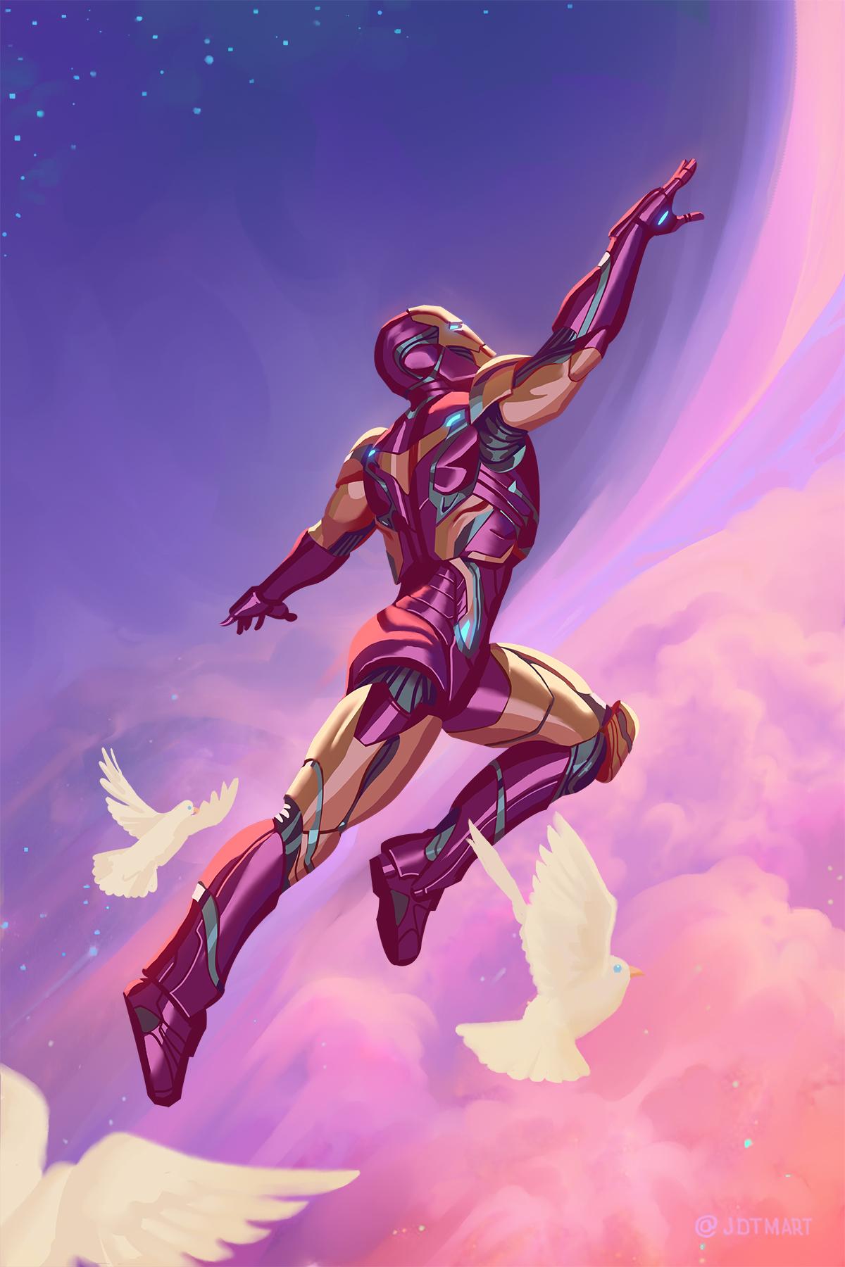1200x1800 Iron Man I painted
