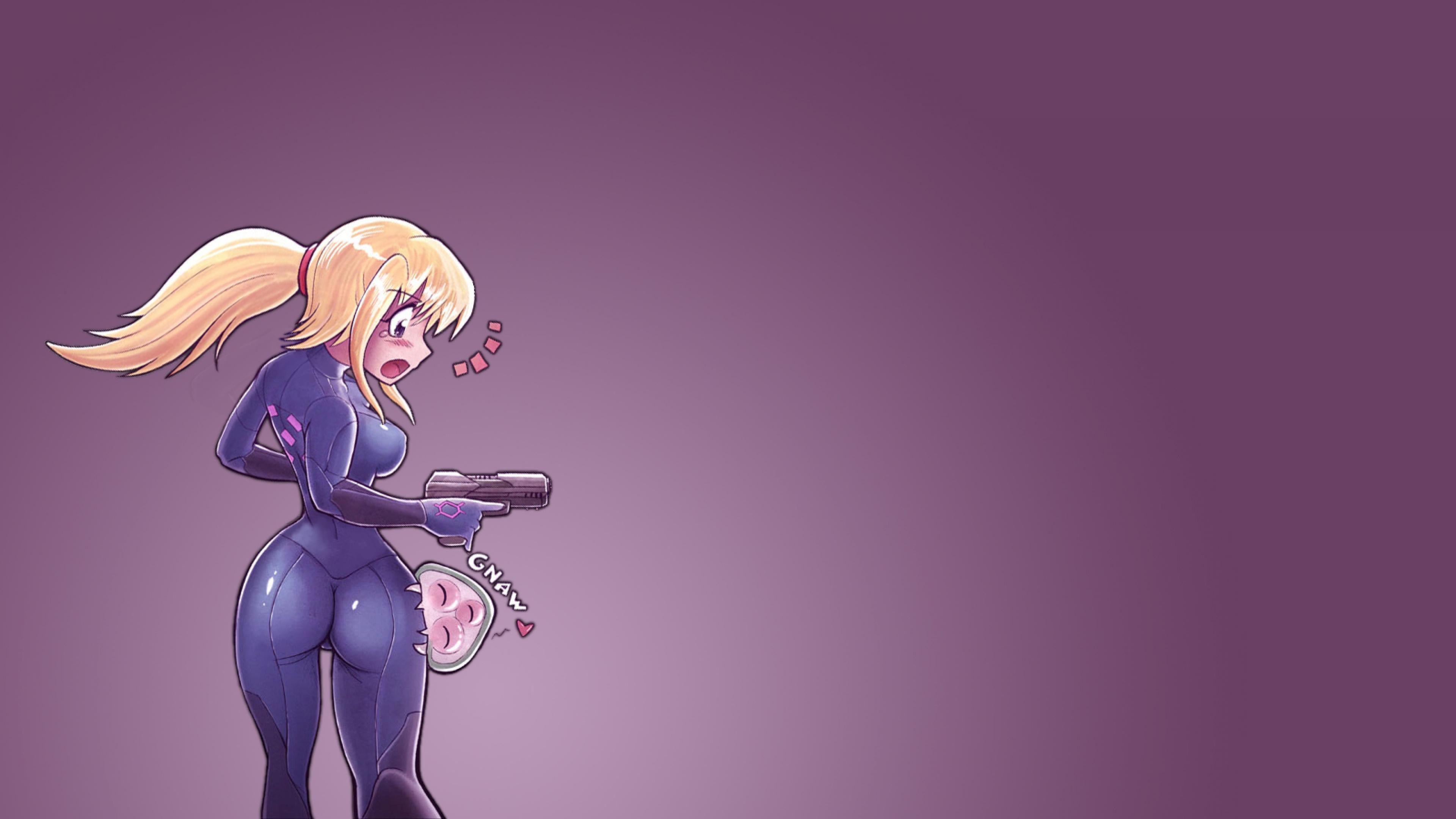 3840x2160 Free download metroid zero suit samus aran HD Wallpaper of General