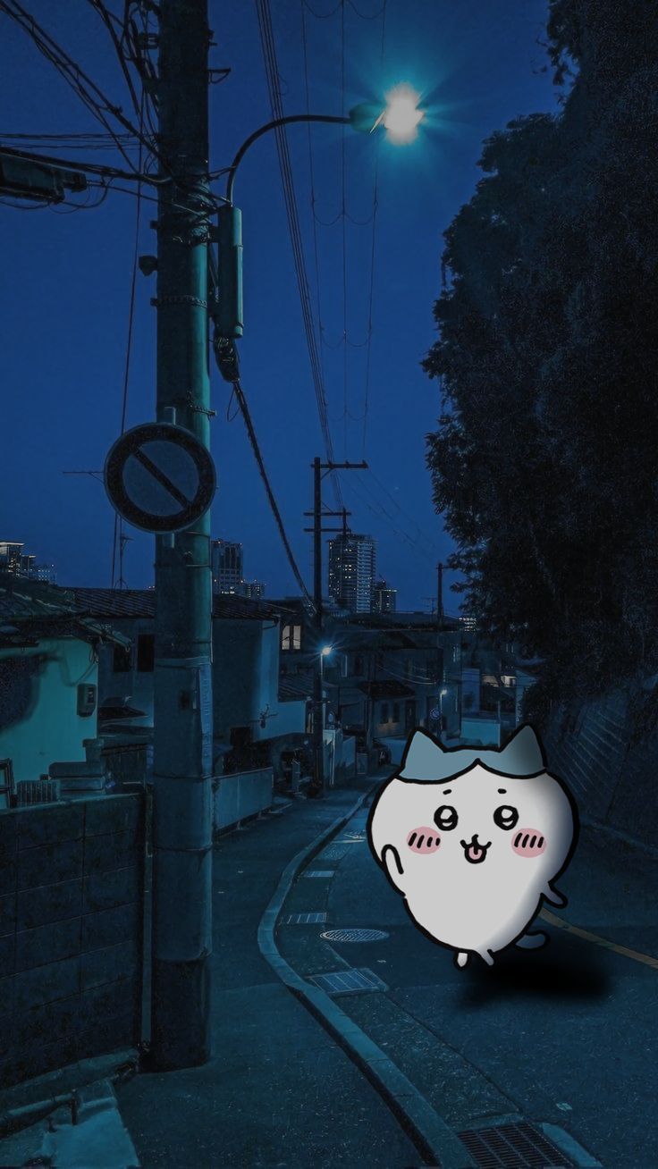 736x1308 hachiware wallpaper