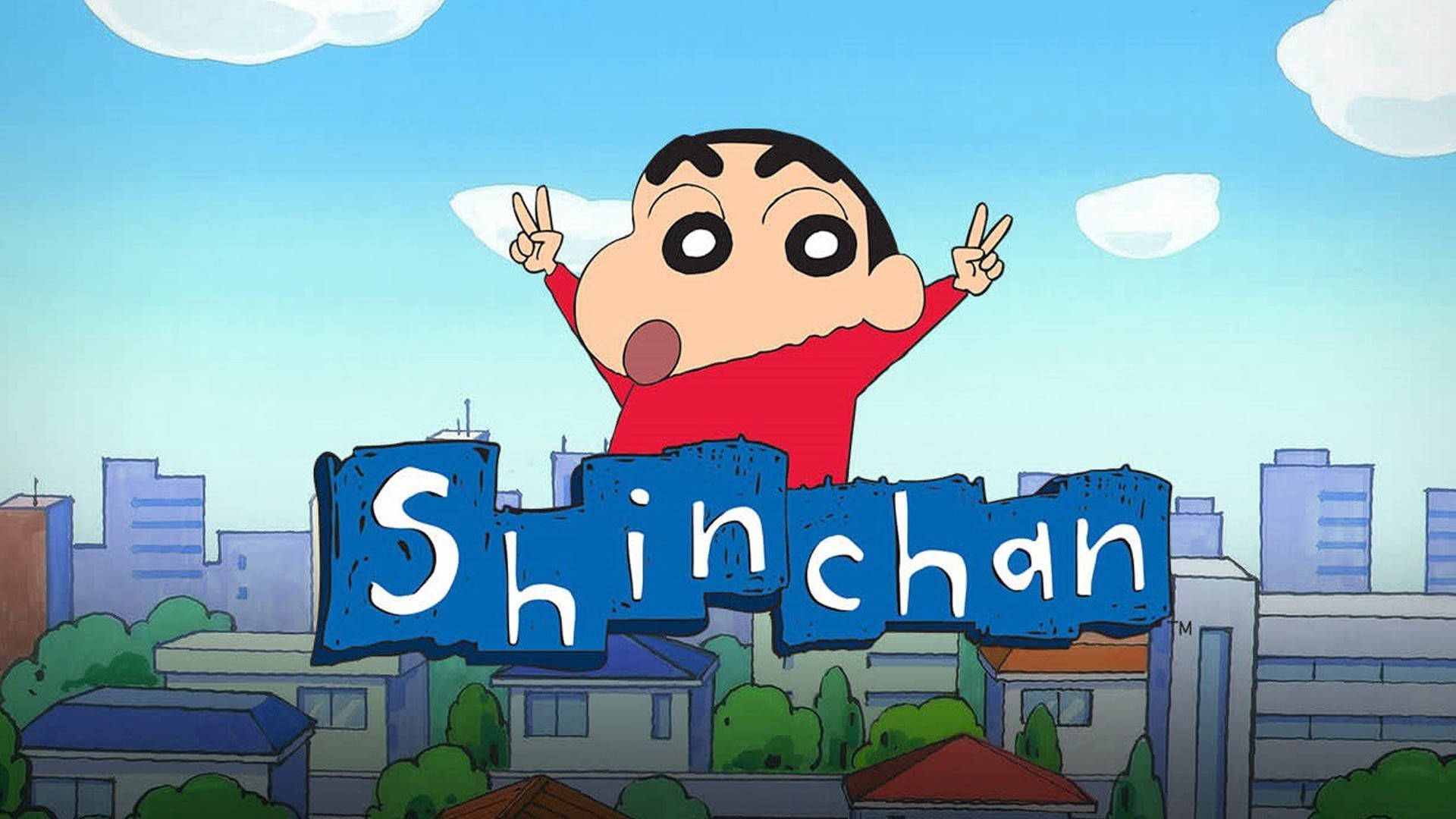 1920x1080 Download Crayon Shin Chan Shinnosuke In The City Wallpaper