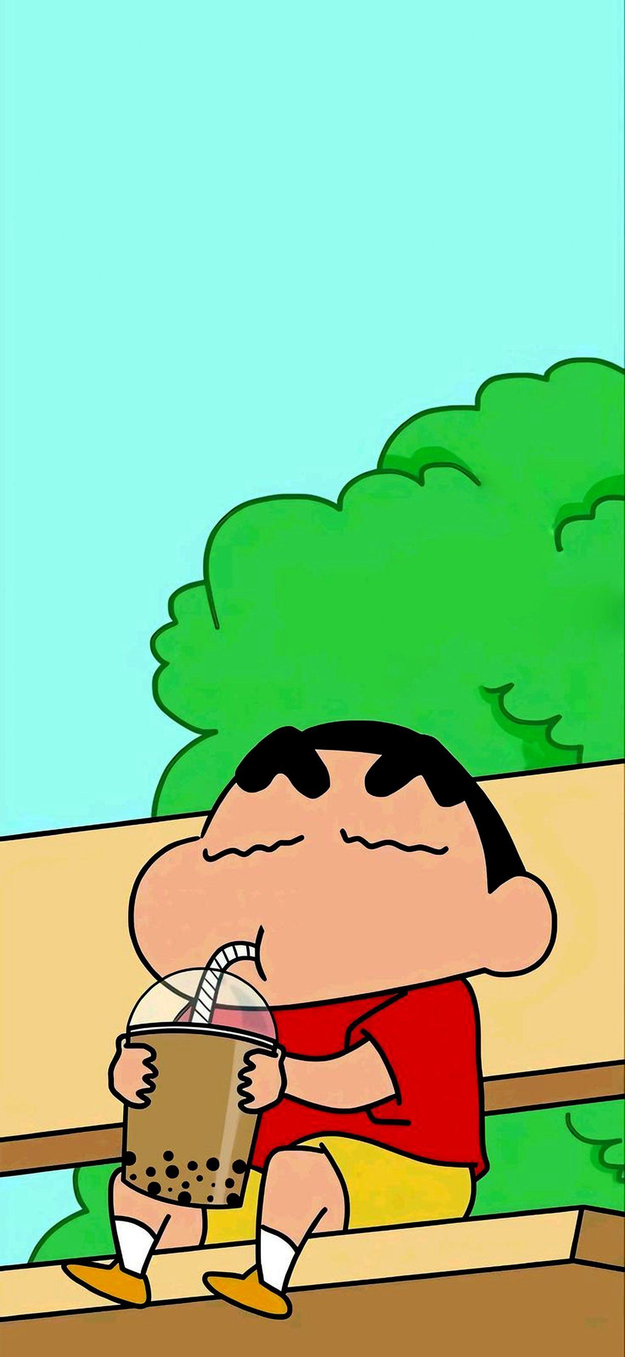 1228x2664 Shin Chan Wallpaper HD 4k