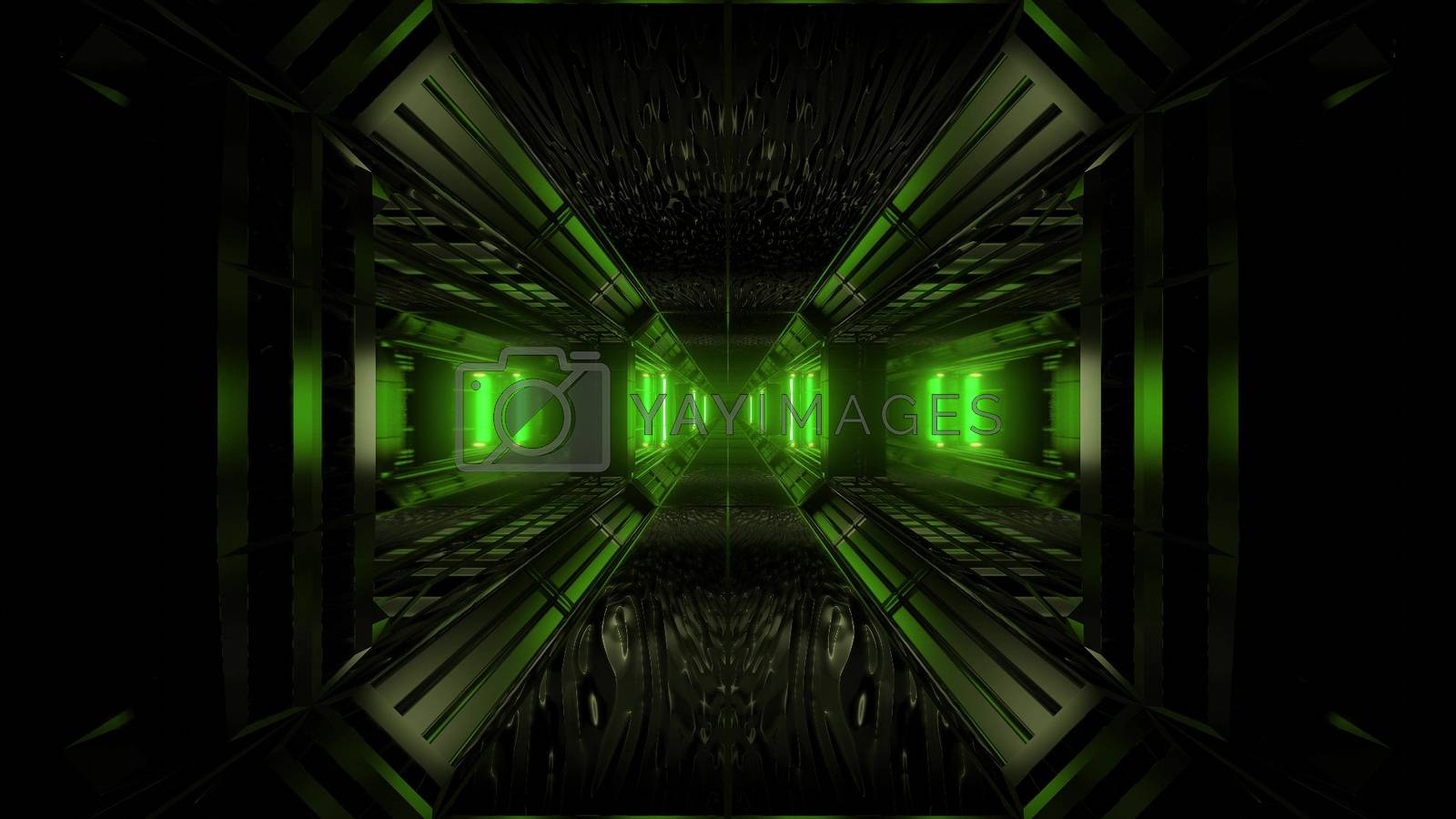 1600x900 dark space scifi tunnel background with abstract texture background 3D illustration by tunnelmotions Vectors & Illustrations Free download
