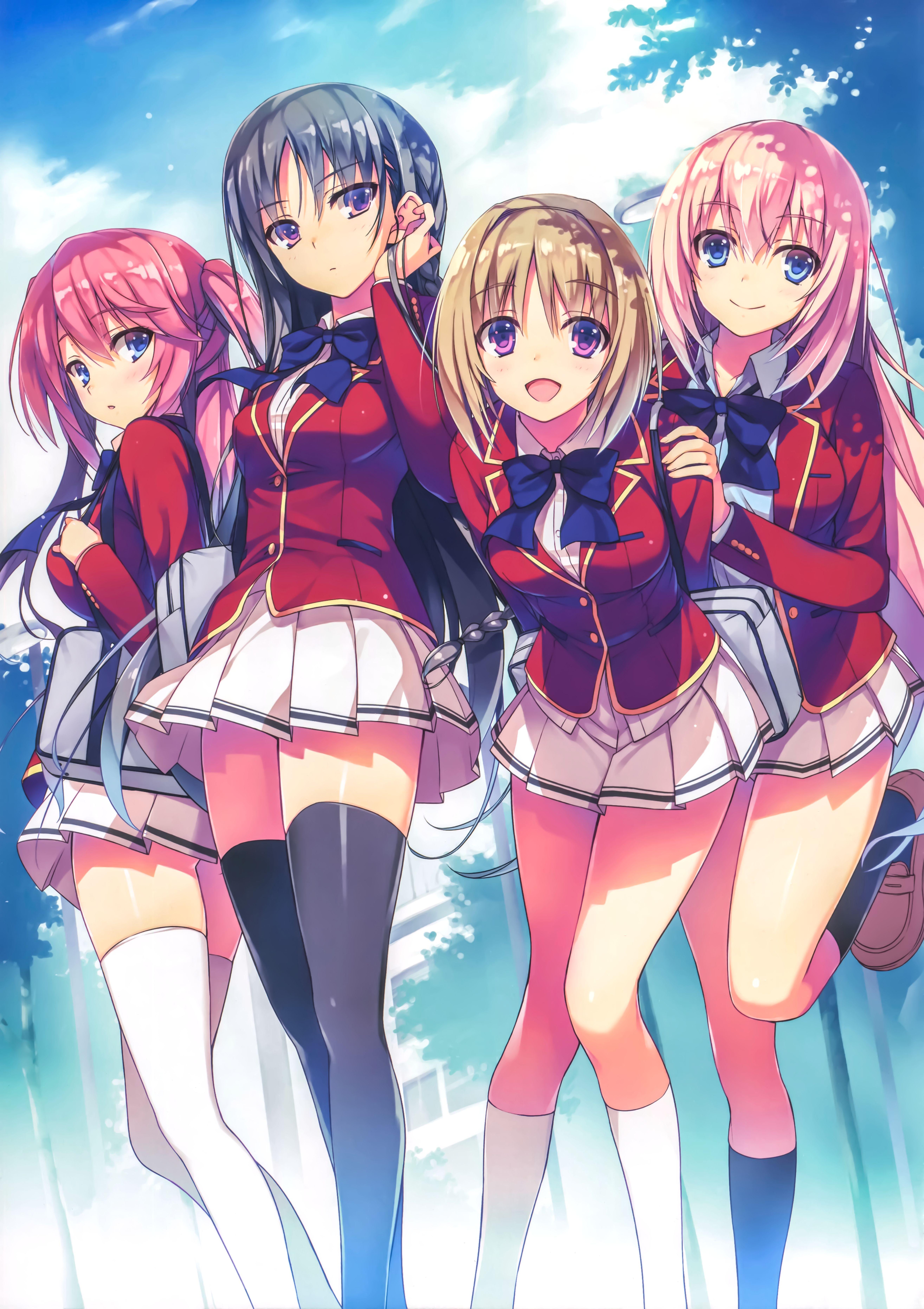 5258x7447 Youkoso Jitsuryoku Shijou Shugi no Kyoushitsu e Classroom Of