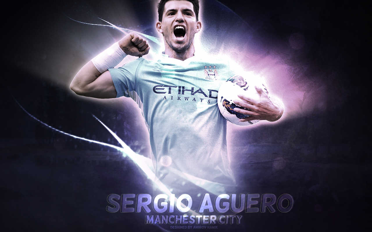 1280x800 Best Sport Wallpaper: Sergio Aguero Wallpaper