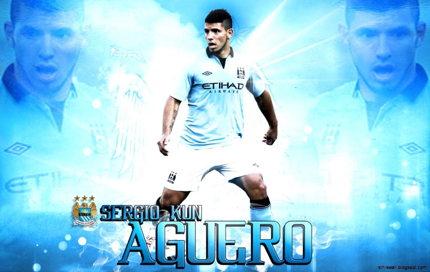 1440x910 Sergio Aguero Manchester Ctiy Wallpaper