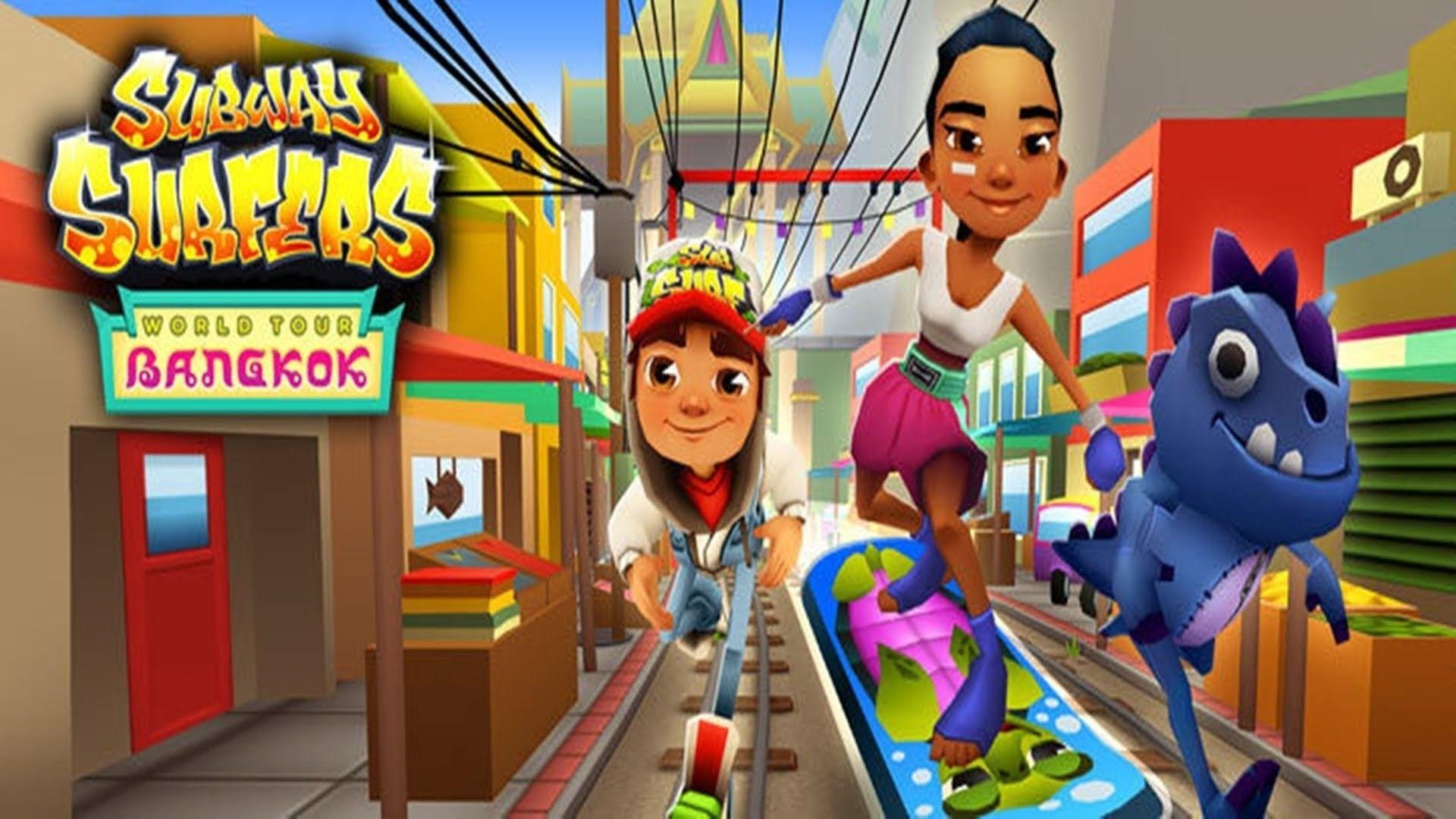 Subway Surfers Wallpaper - iXpap  Subway surfers, Surfer, Cute canvas  paintings