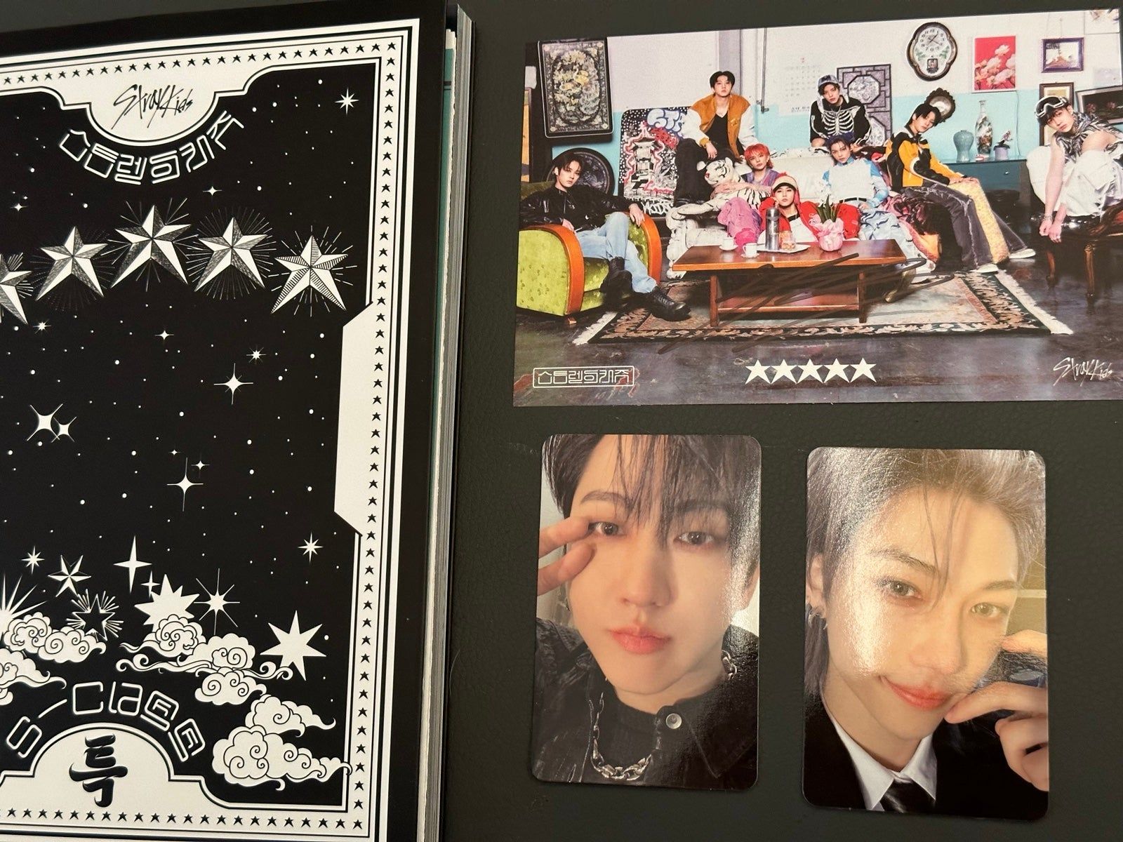 1600x1200 Stray Kids 5 Star Felix Signed Postcard + all inclusions