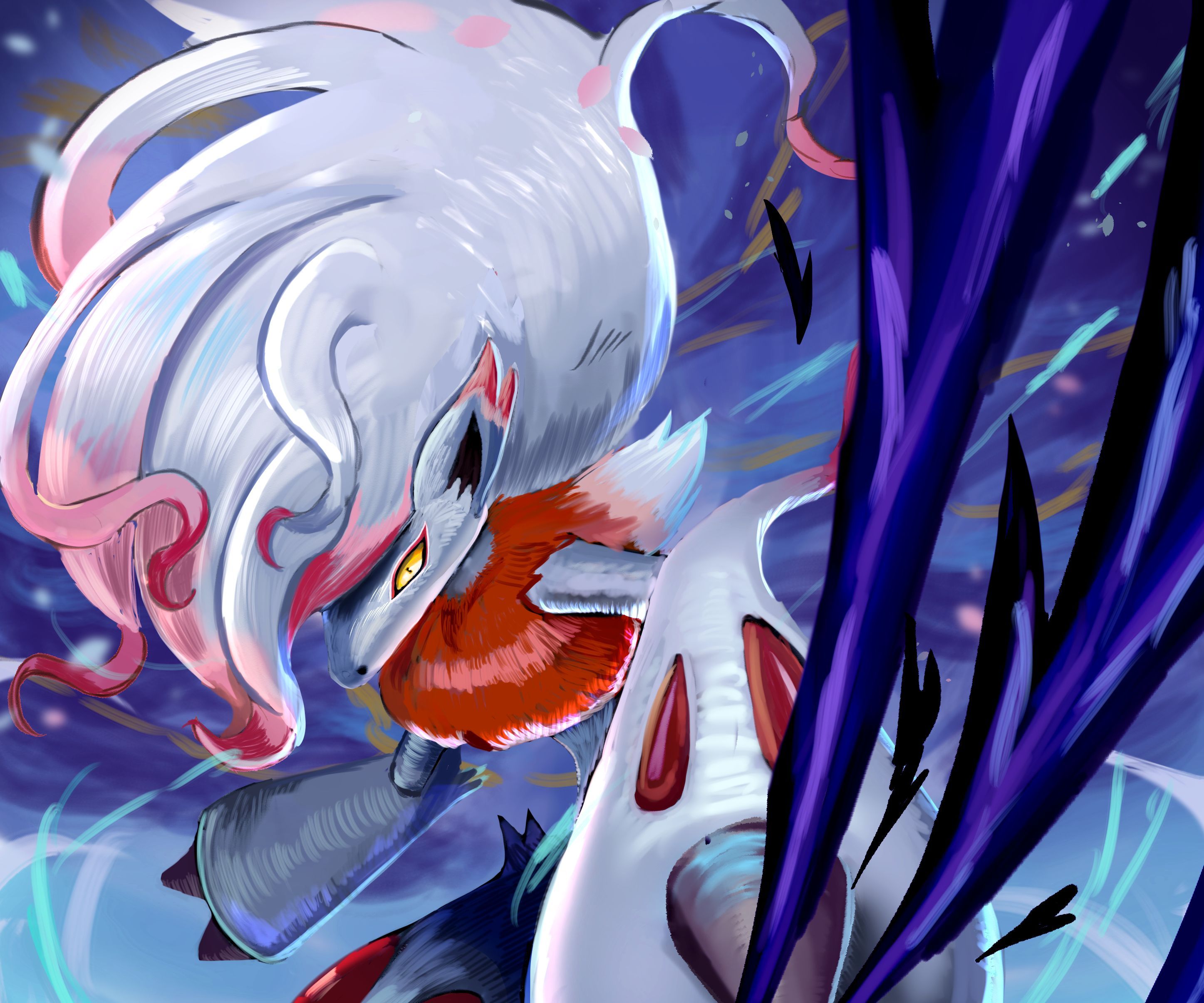 2894x2412 Hisuian Zoroark Wallpaper