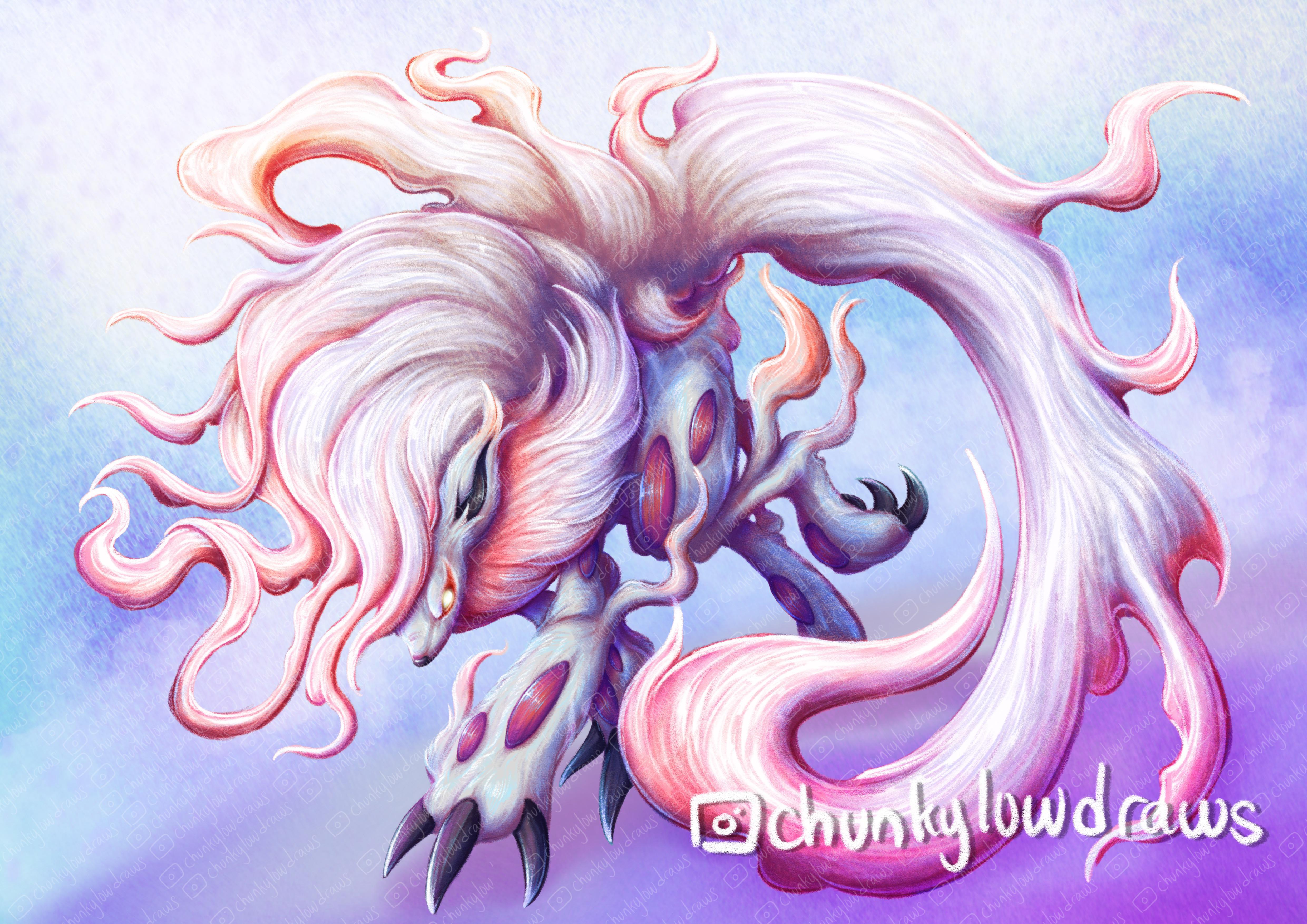 4961x3508 A simple Hisuian Zoroark drawing [OC]