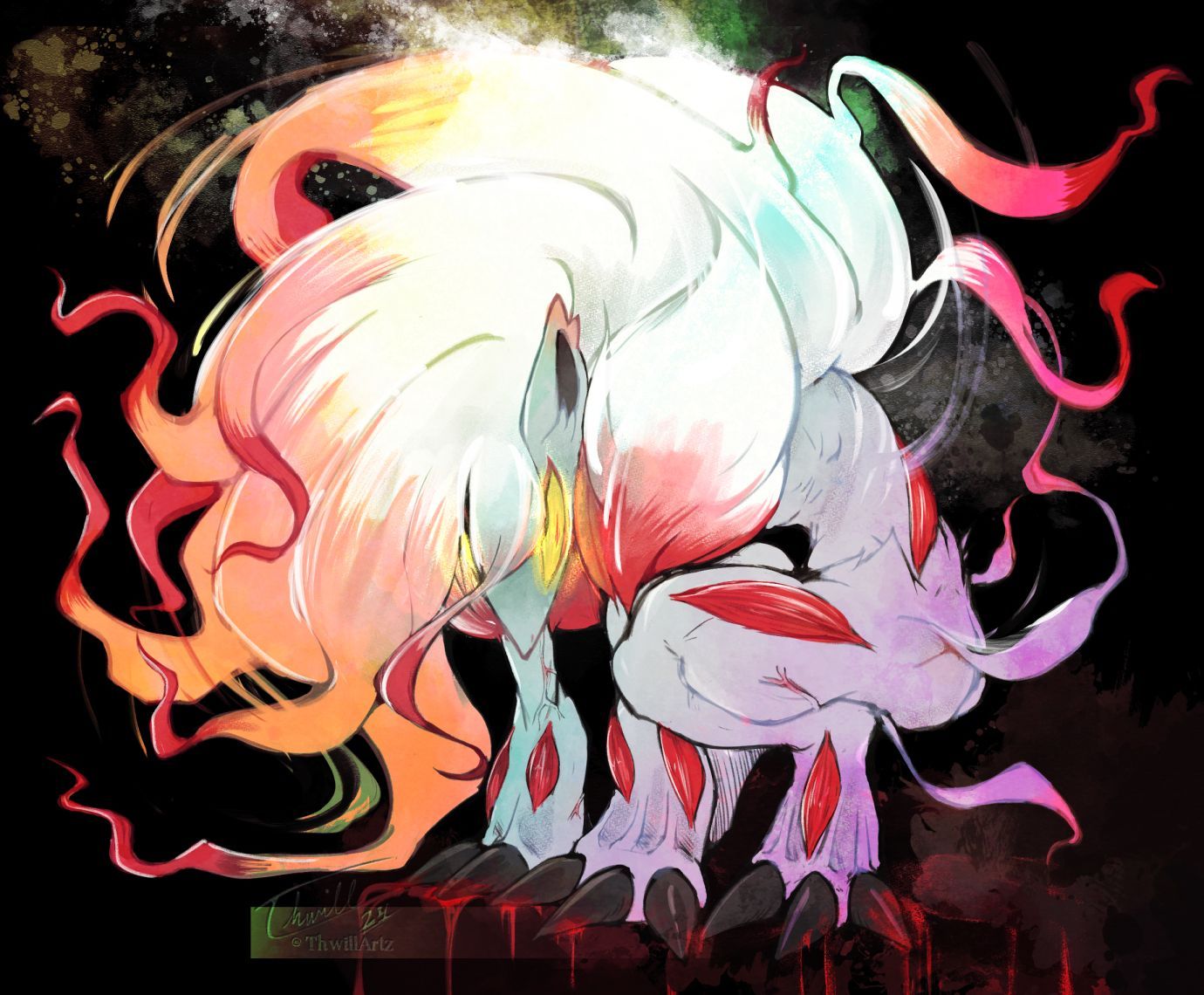 1380x1140 Hisuian Zoroark by ThwillArts - Fur Affinity [dot] net