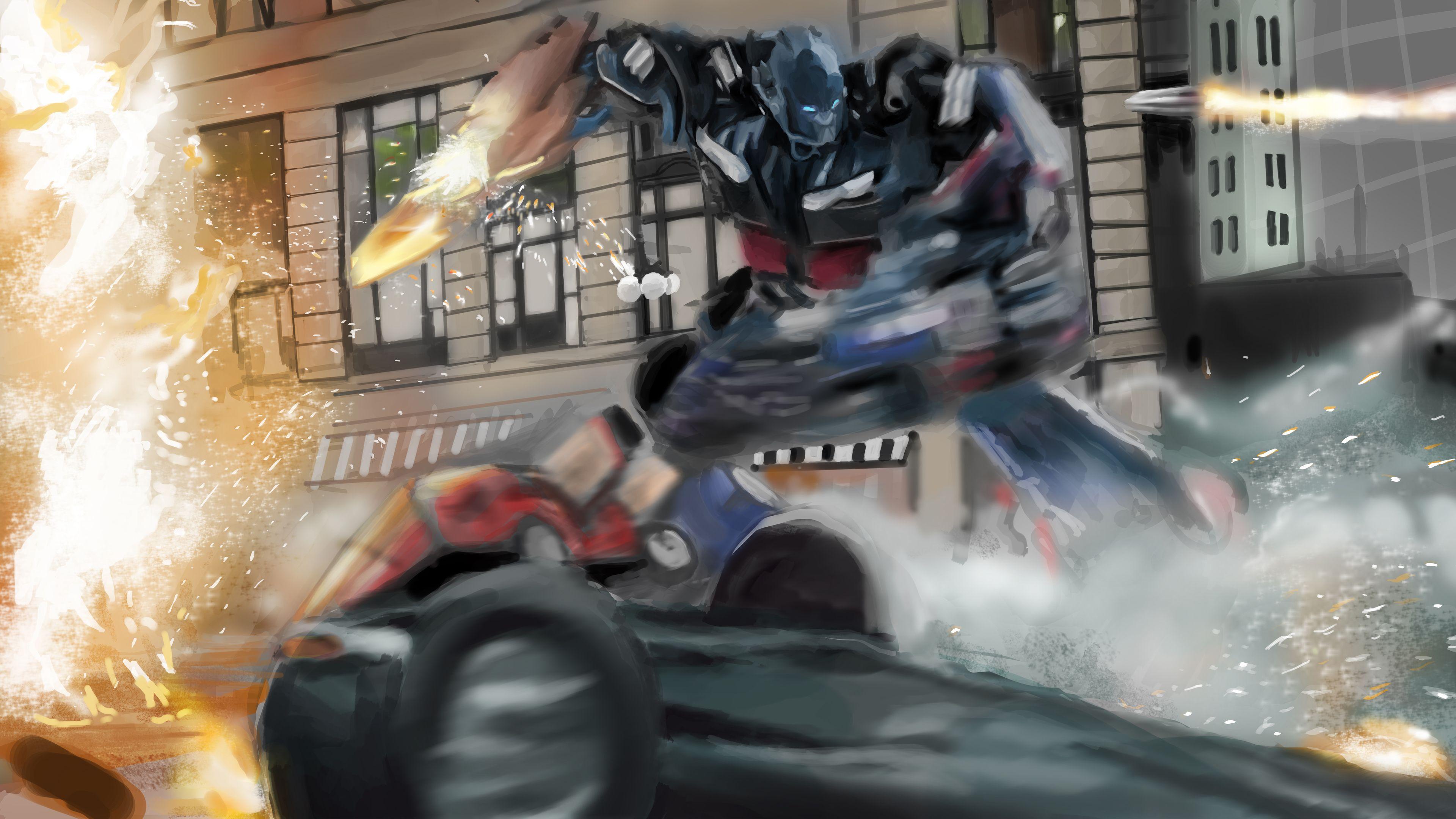 3840x2160 Wallpaper 4k Transformers Optimus Prime 4k 4k Wallpaper, 5k
