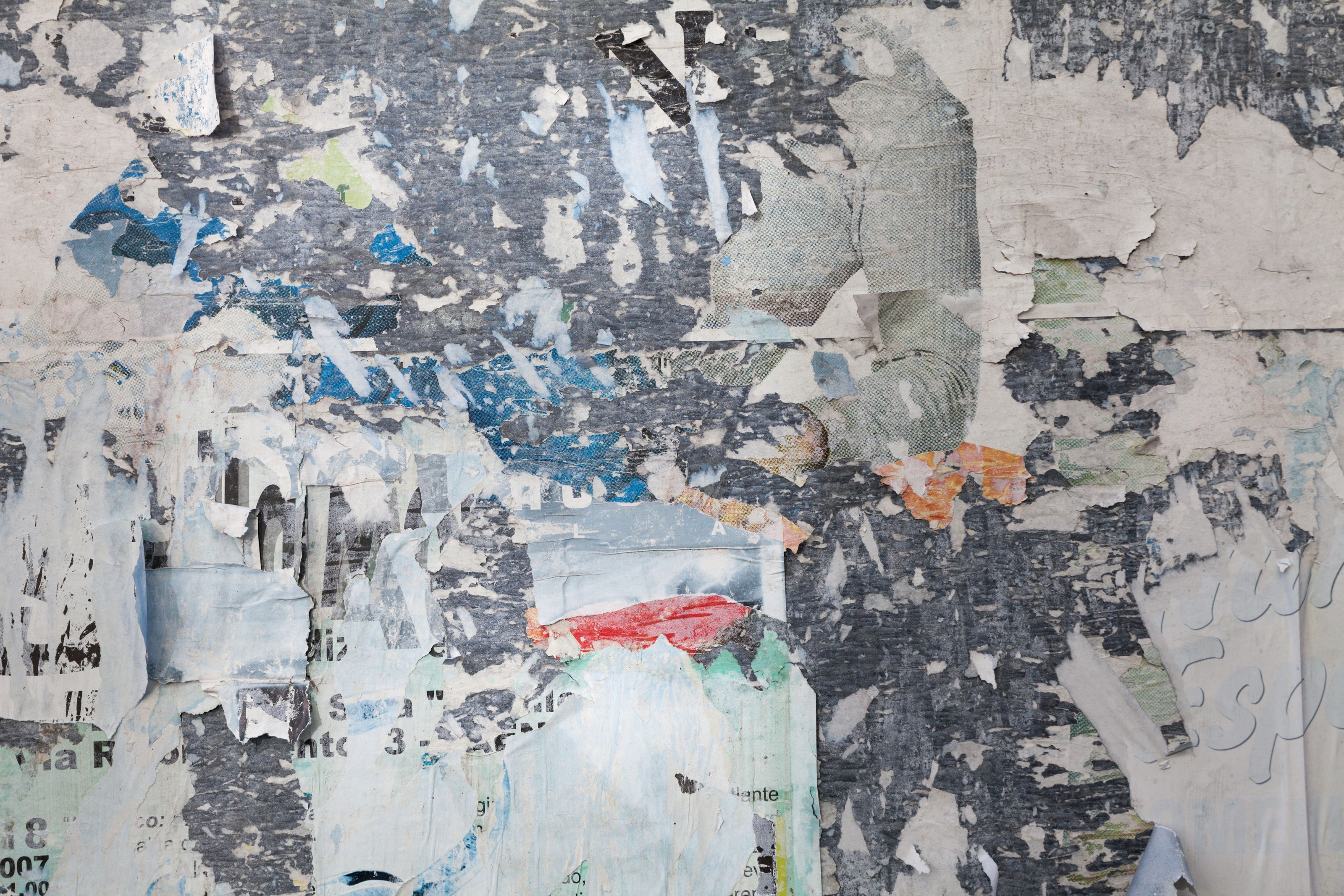 3200x2133 Grunge Ripped Poster Background Mural Your Way