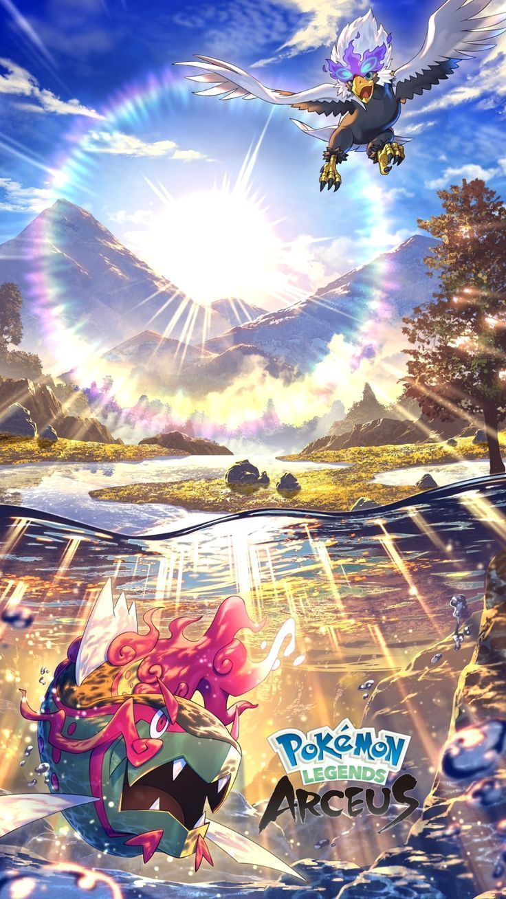 736x1308 Wallpaper Pokemon Legends Arceus Oficial