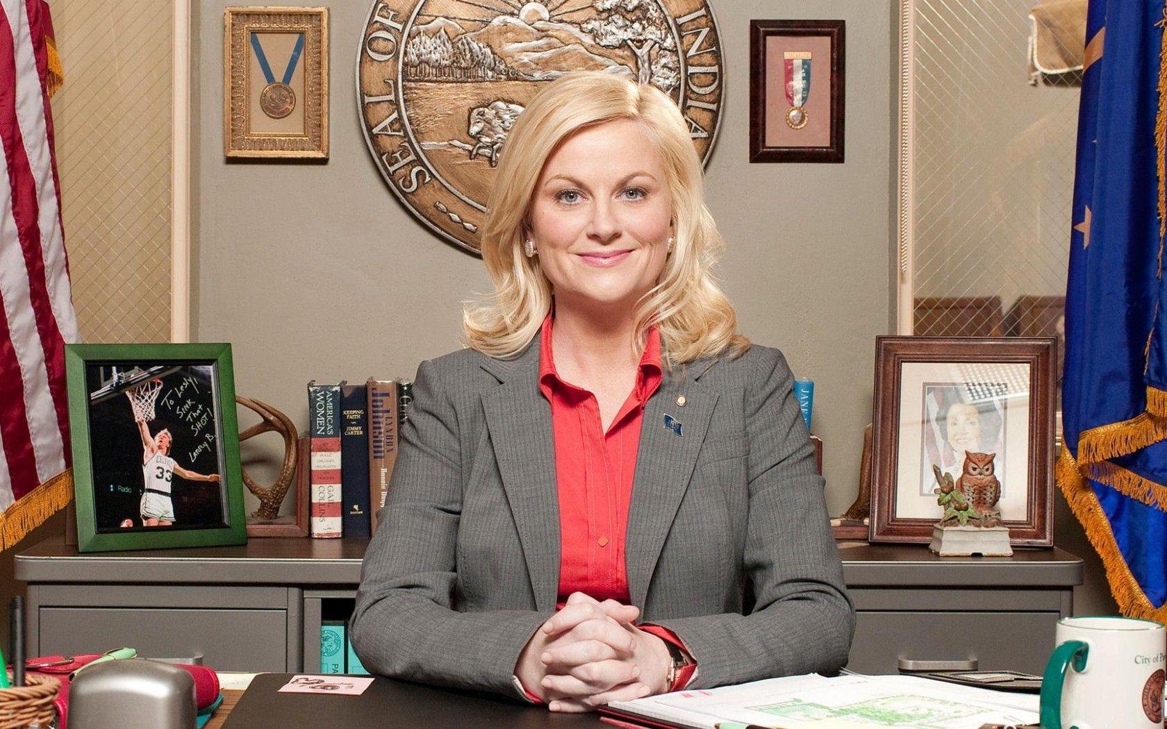 1680x1050 Leslie Knope in Parks and Recreation HD desktop wallpaper