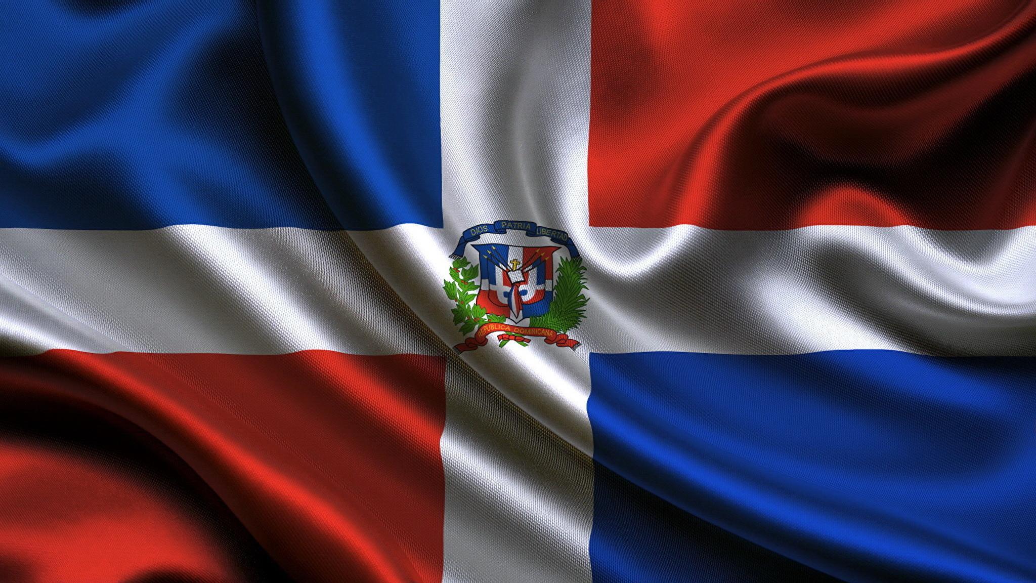 Download Dominican Republic Flag Wallpaper | Wallpapers.com
