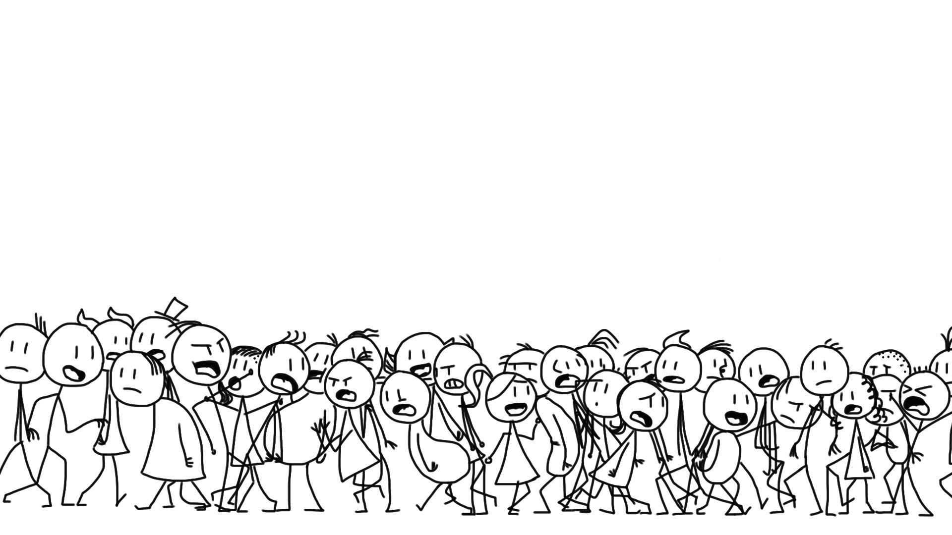 Stickman Crowd for apple download free