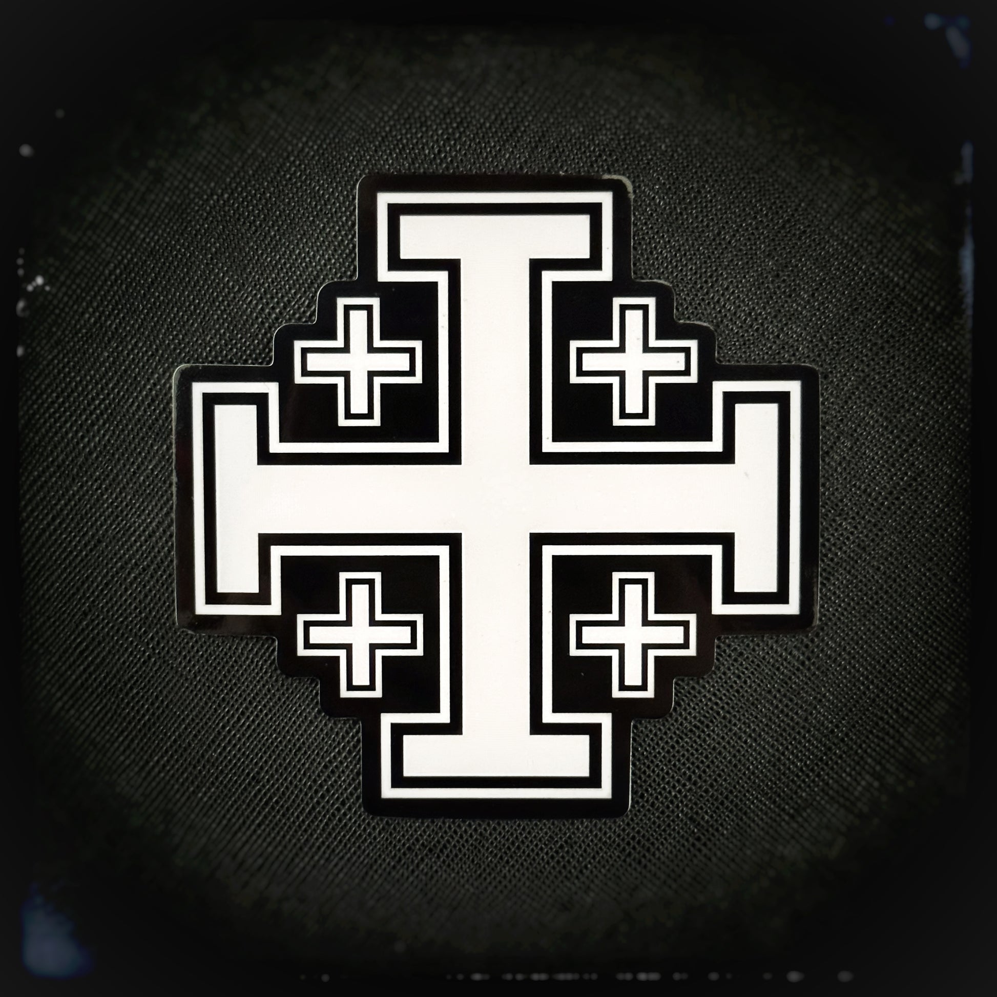 1946x1946 Sticker: Jerusalem Cross